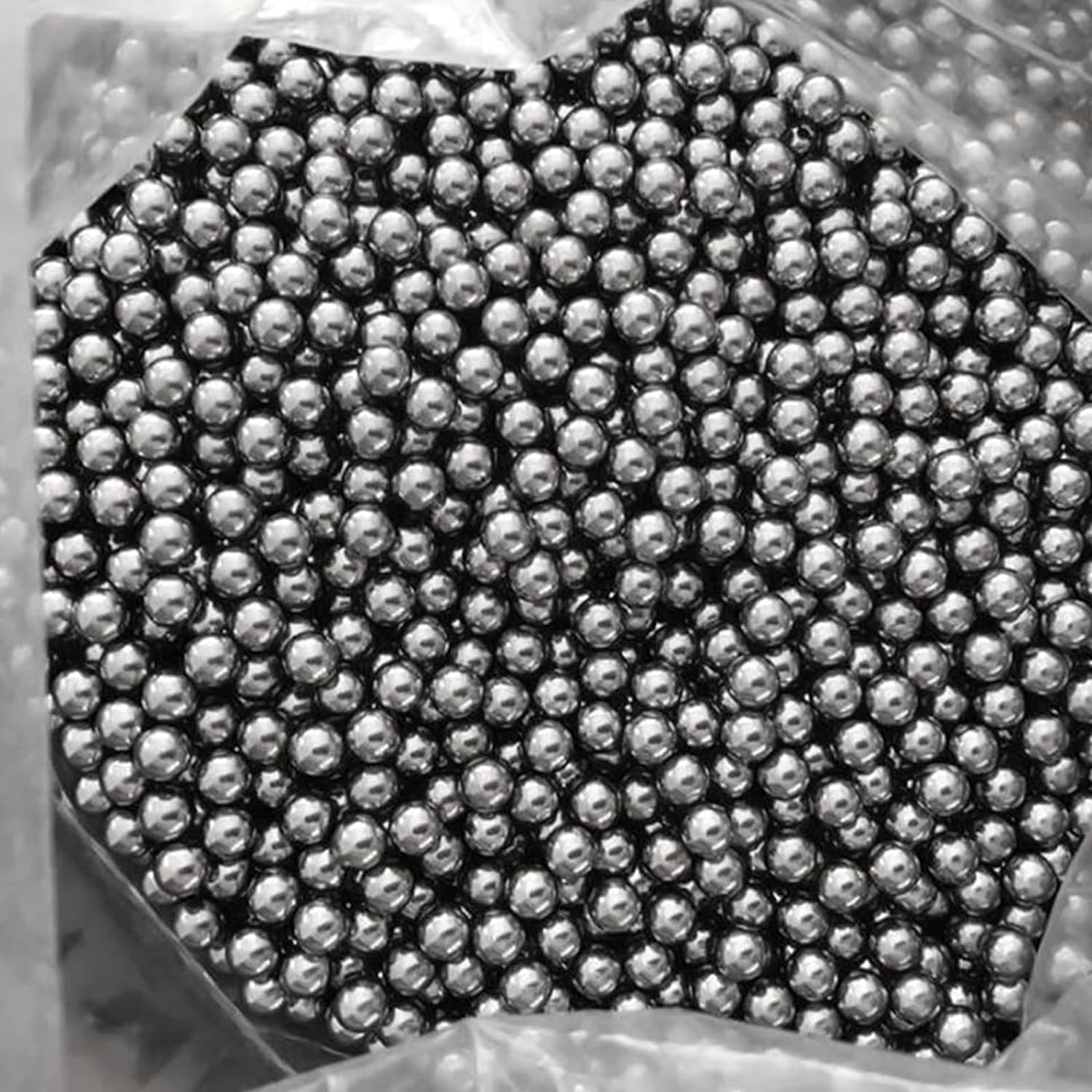 Acbbmns 100Pcs 6Mm Steel Balls 201 Stainless Steel Bearing Balls Precision Balls, Bearing Ball Replacement Part image number 3