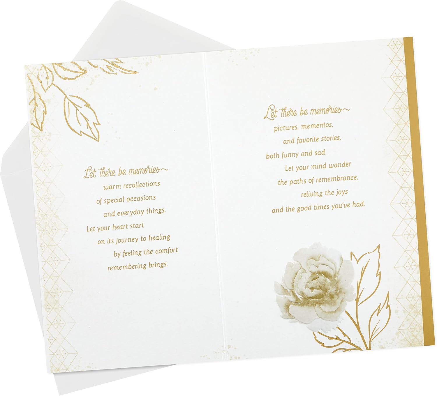 Hallmark Sympathy Card (Let There Be Memories) (5RZB2134) - Let There Be Memories image number 6