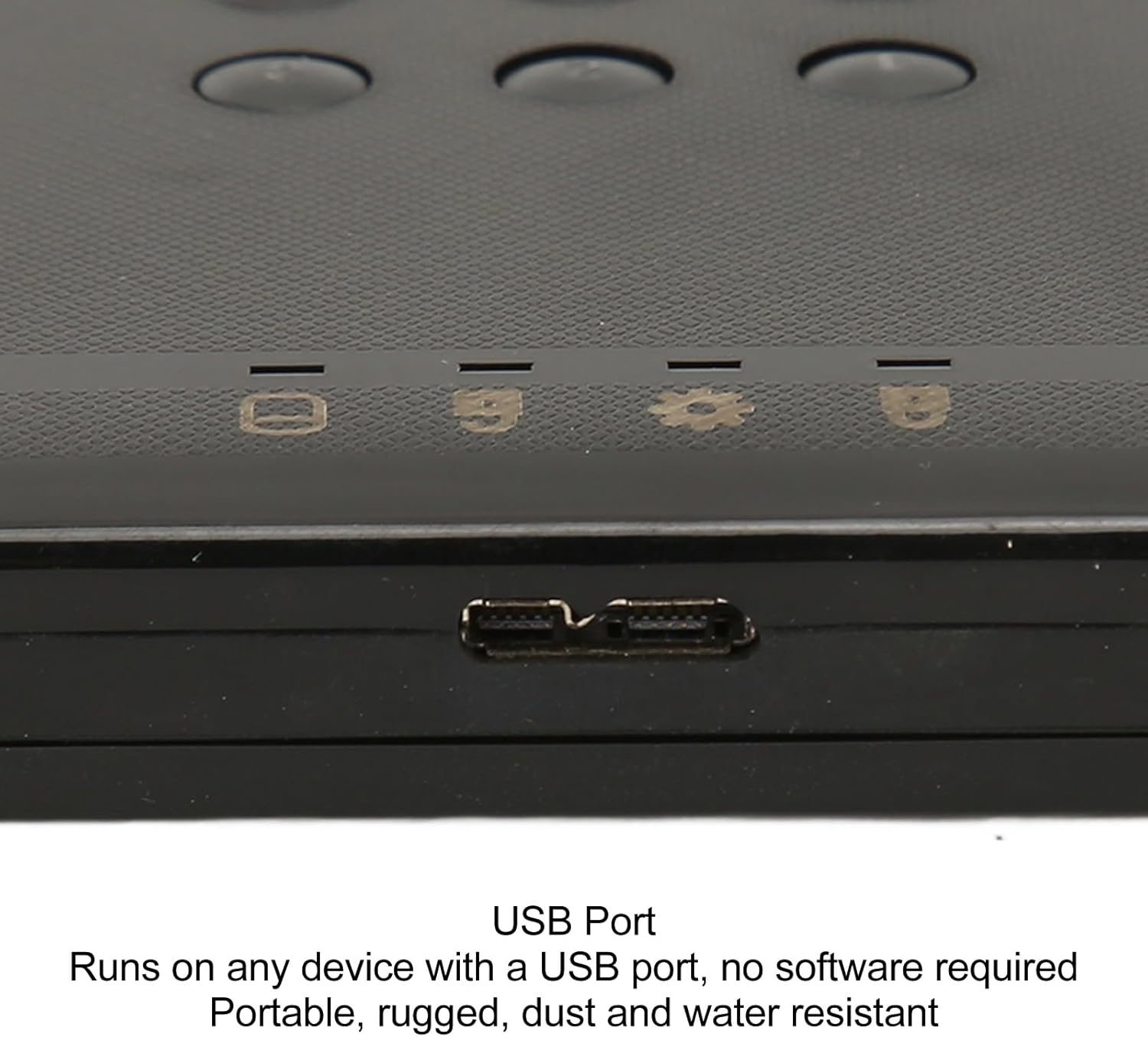 External Hard Drive Enclosure, 2.5Inch SATA to USB 3.0 Hard Drive Enclosure with USB 3.0, Encrypted Hard Drive Case for for OS X, for Linux, for Chrome, for Android (Not Inclube Hard Disk) image number 4