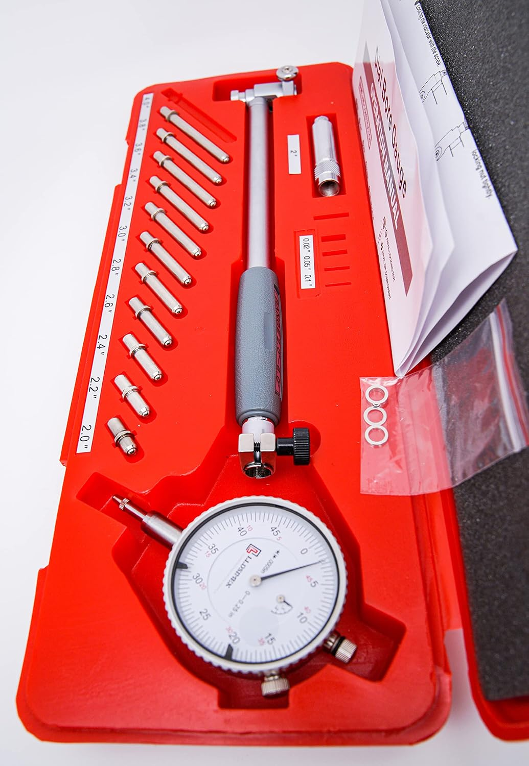 2" - 6" Bore Gauge 0.0005" Increment Set image number 3