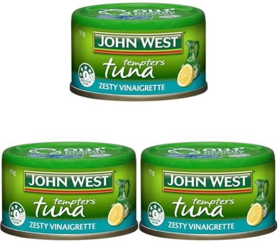 John West Zesty Vinaigrette Tuna Tempters Canned Food 95 G image number 2
