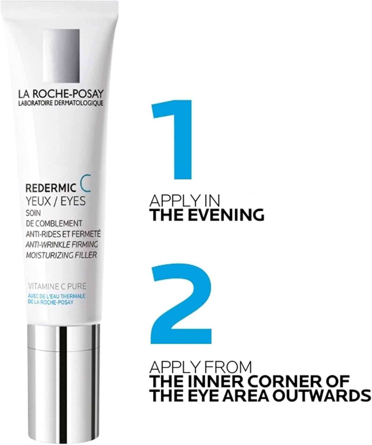 La Roche-Posay Redermic Vitamin C Anti-Ageing Eye Cream 15Ml image number 4