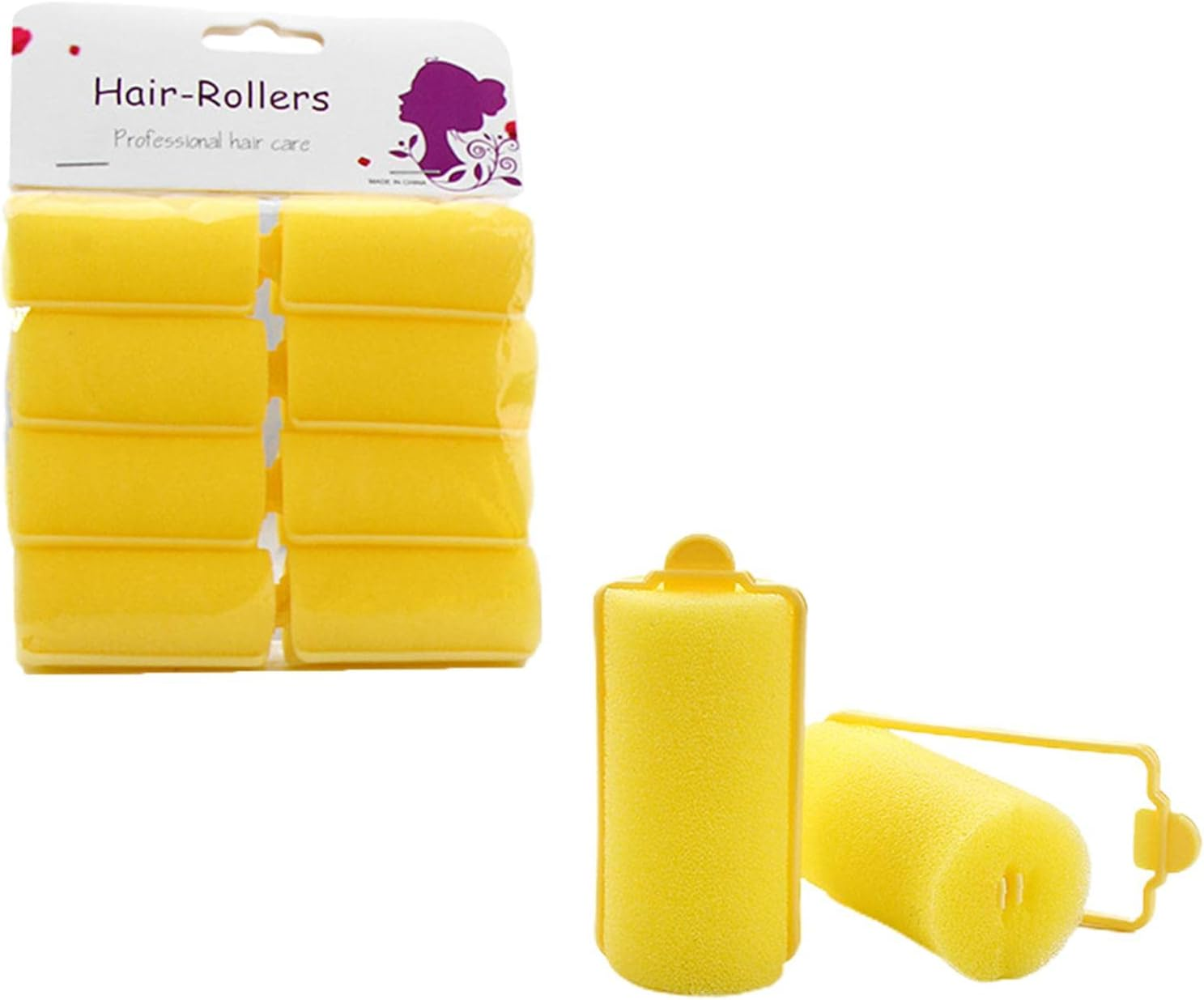Sleep Hair Rollers - Heat Curlers for Women, Hair Brushes for Women, Foam Curlers | Heatless Curlers, Curlers, Foam Sponge, Curlers, Sponge Edge image number 4