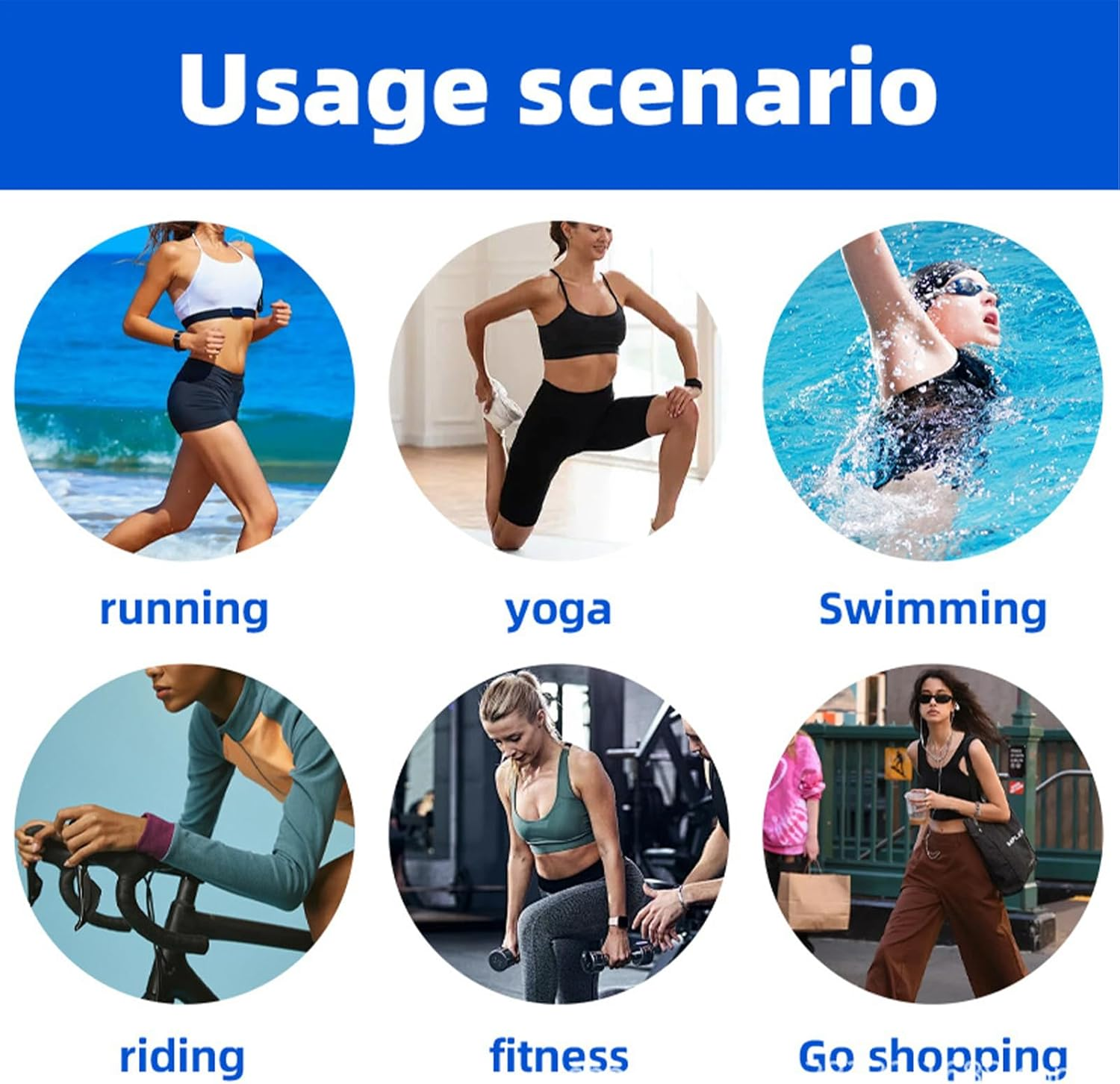 The Instalift Patch for Legs, 5 Pieces Transparent Waterproof Anti-Chafing Thigh Pads,Health & Household Supplies for Runners Sports image number 2