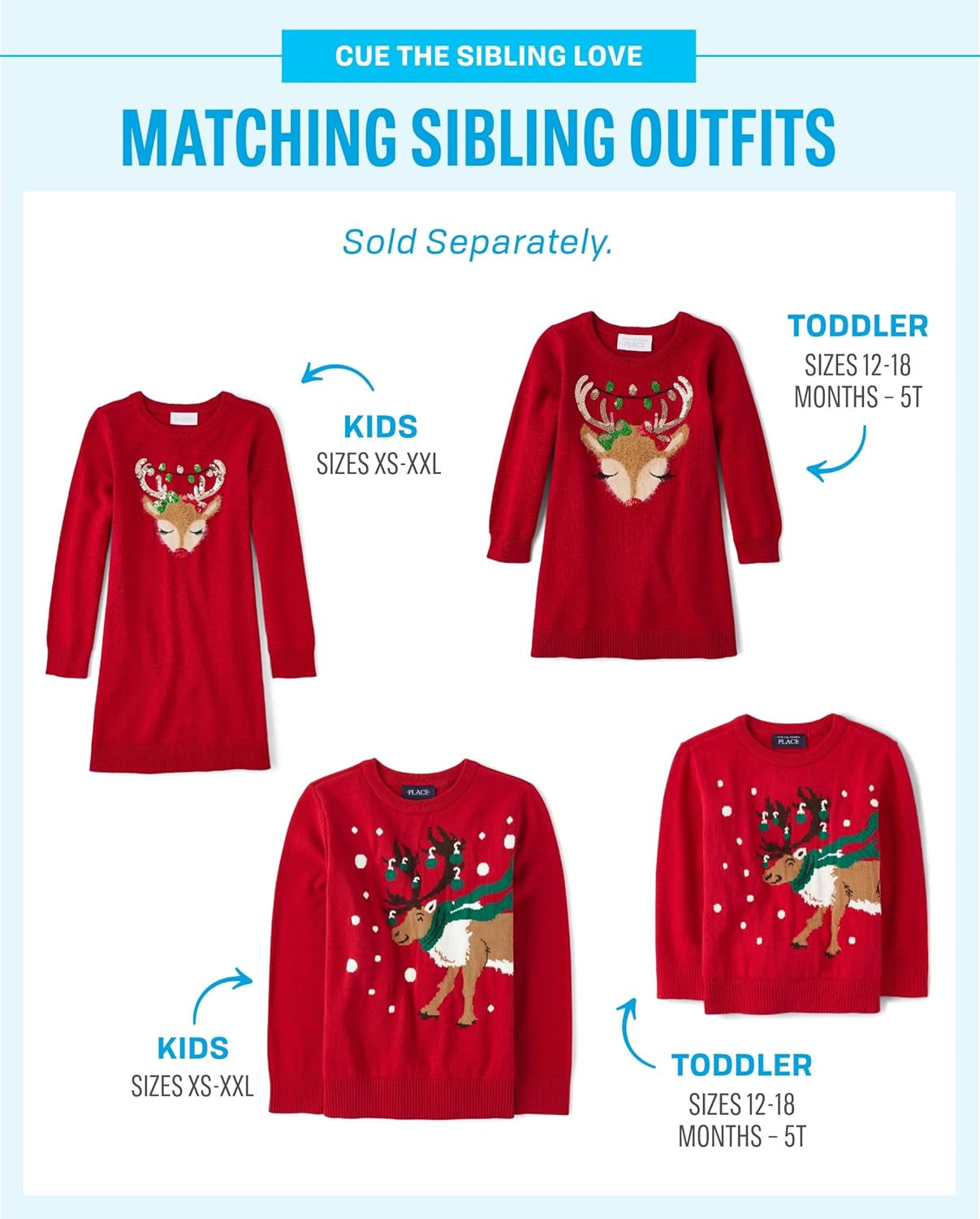 The Children'S Place Baby Boys Long Sleeve Holiday Sweater image number 2