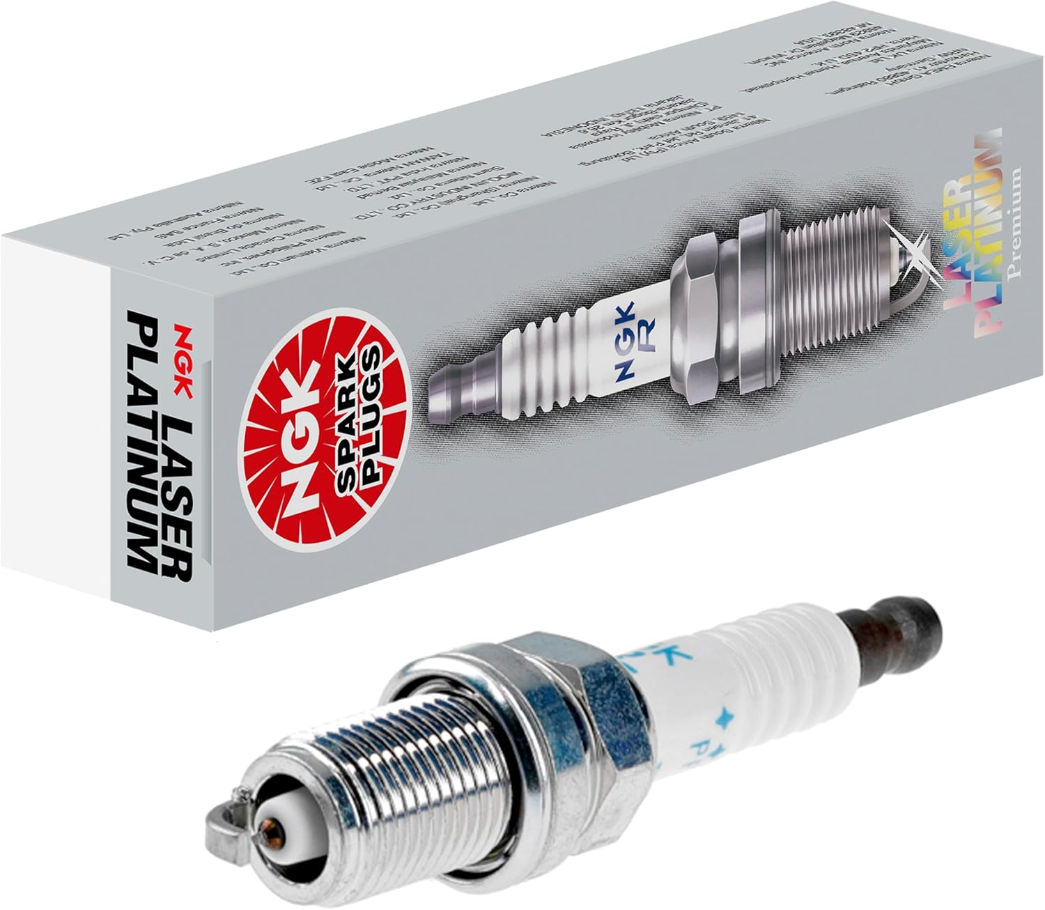 NGK (5542) PFR6T-10G Laser Platinum Spark Plug image number 1