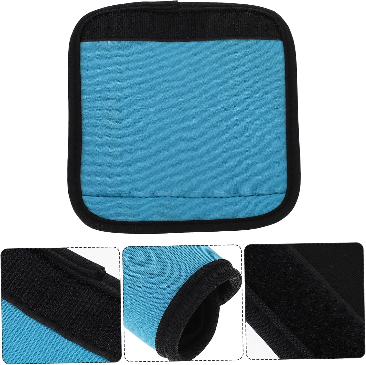 Holibanna 2Pcs Luggage Handle Wraps for Travel Hand Protectors Decorative Covers Go Wraps Neoprene Material Easy to Use Bright image number 3