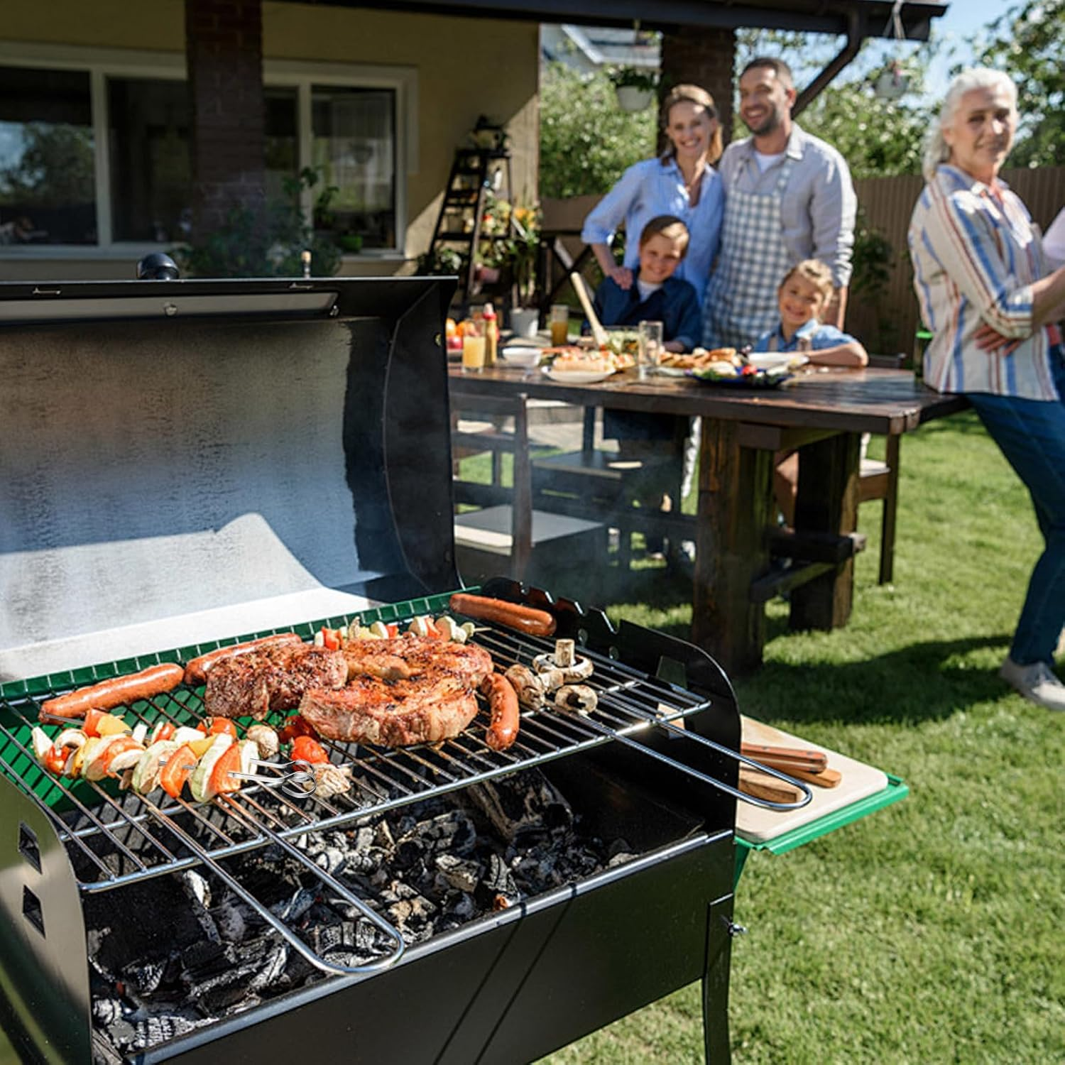 Top G 31Pcs Premium BBQ Grill Accessories Kit, Stainless Steel Grilling Tools Set with Heat-Resistant Gloves & Apron, Outdoor Cooking Essentials, Perfect for Backyard, Camping, Picnic image number 5