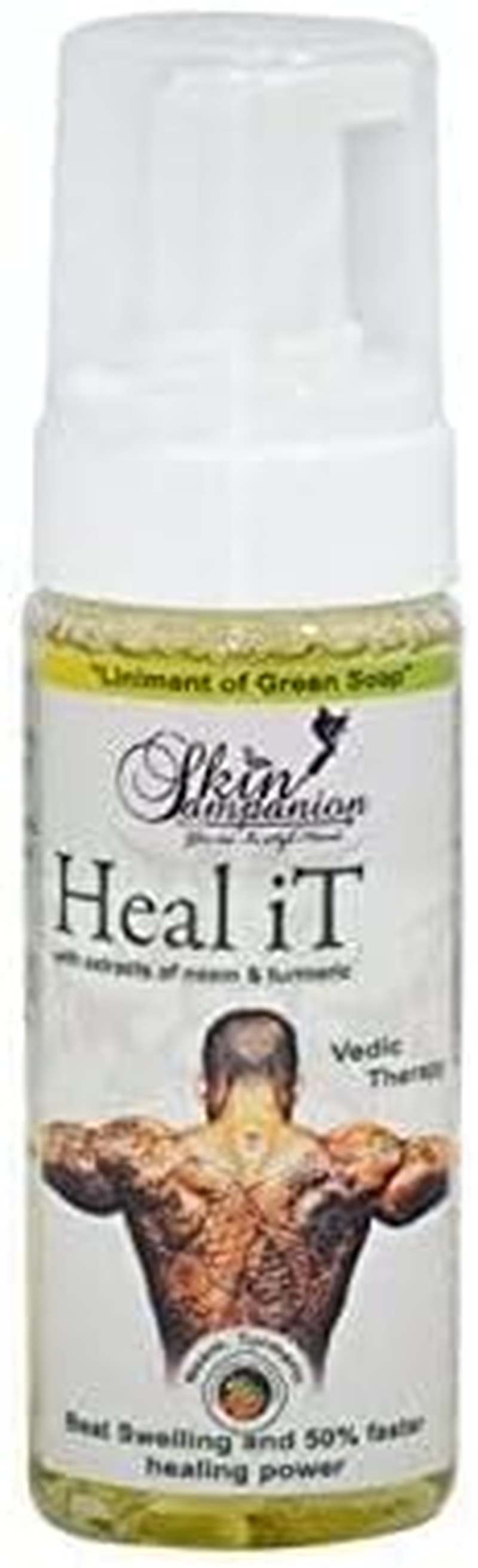 Skin Companion Heal-It Tattoo Healing and Cleaning Foaming Soap (150 Ml) image number 1