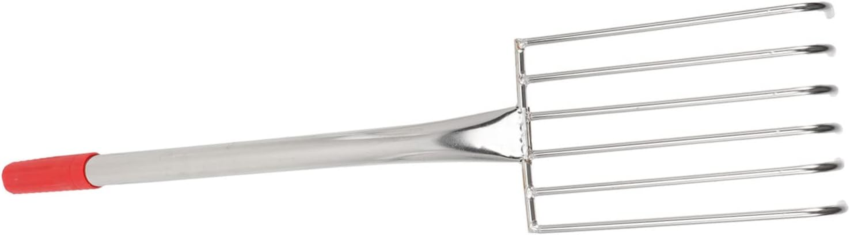 BESPORTBLE Stainless Steel Garden Rake Comfortable Handle Rake for Digging and Loosening Soil for Lawns Yards and Beach Use image number 3