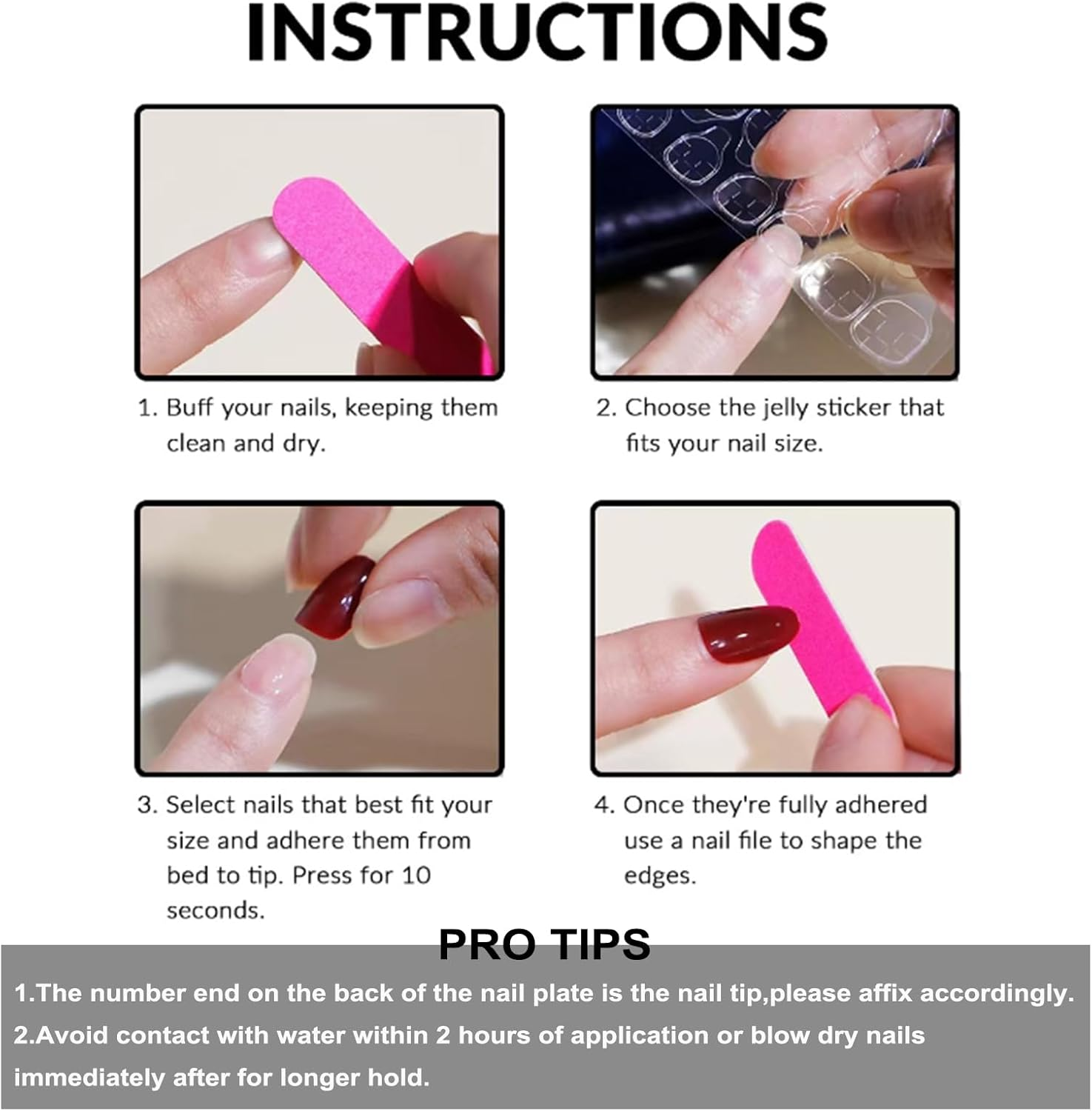 24PCS Christmas Press on Nails Xmas Short Fake Nails Cute Fingernails with Snowman and Christmas Tree Pattern Design Glossy Acrylic Nails for Women or Girls image number 4