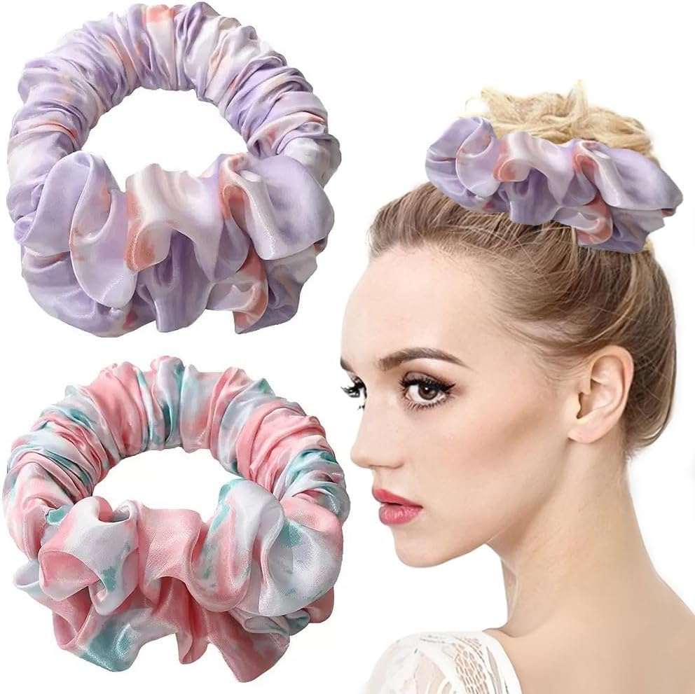 XFSRG Curlers without Heat, Heatless Curls Band, Curling Band without Heat for Long Hair, Hair Roller for Sleeping, Lazy Hair Roller for Sleeping (Brown) image number 4