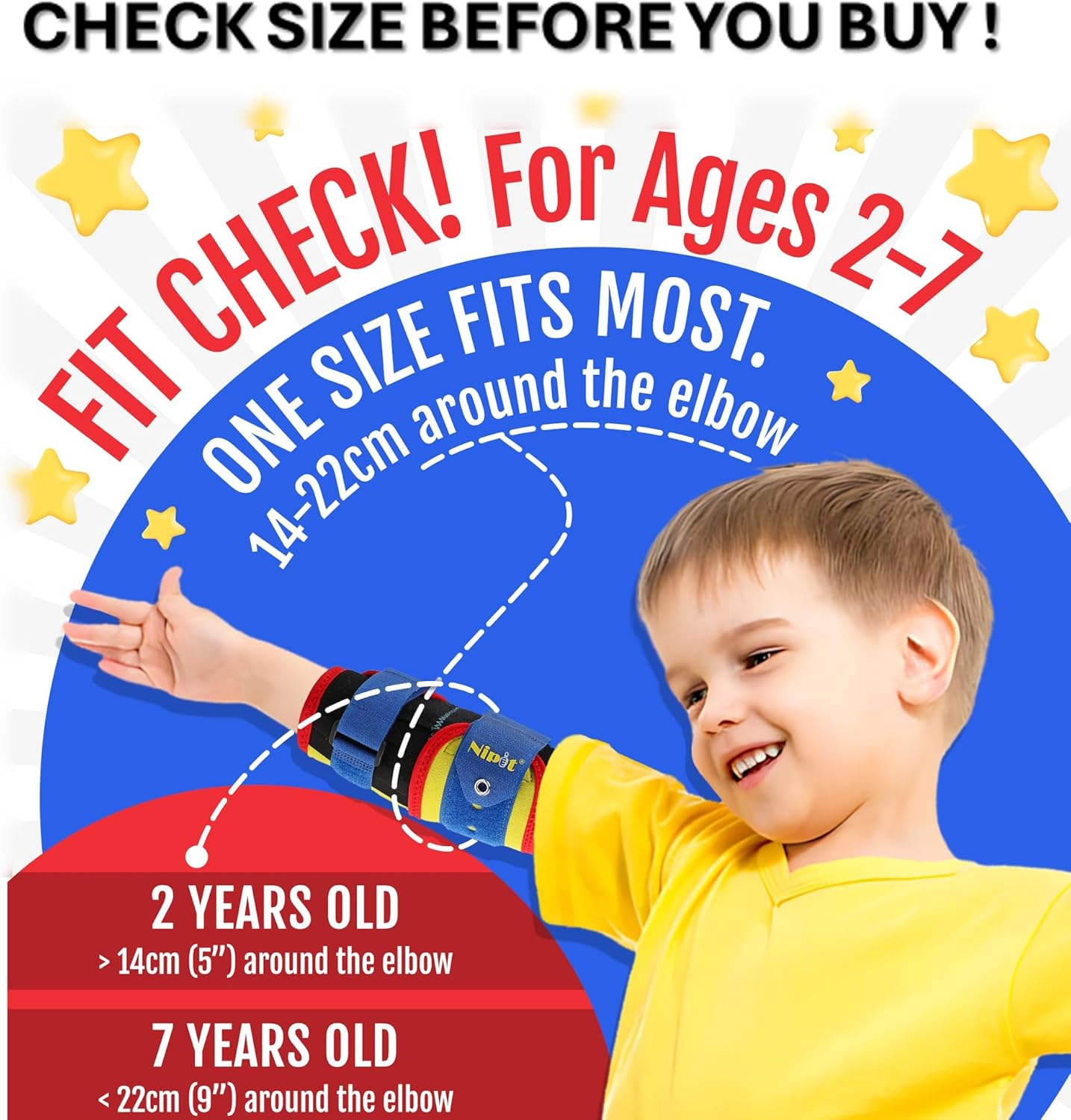 NIPIT AGE 2-7 Thumb Sucking Prevention: Pediatric Dentist'S Top-Rated Choice with a Motivation Program. Encourages Finger Freedom, Supporting Development and Uninterrupted Play image number 3