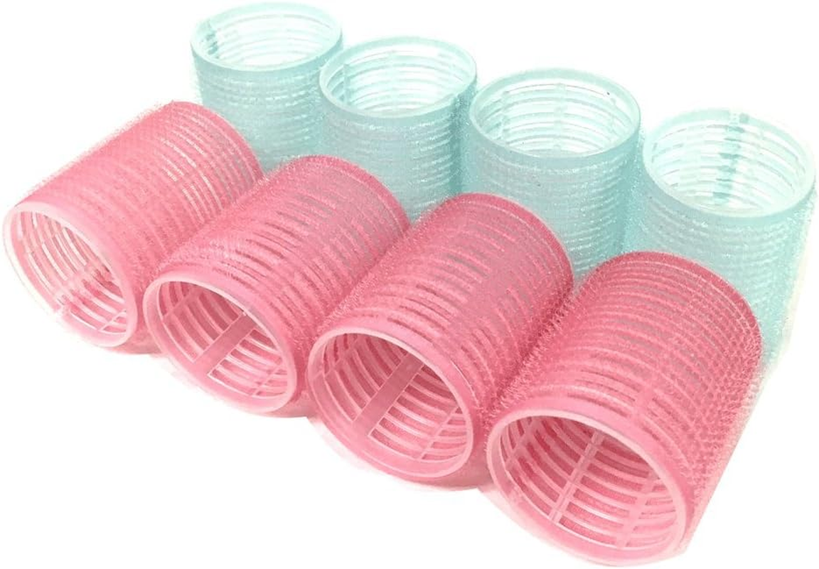 (Jumbo) - Self Hair Grip Curlers Rollers Pro Salon Hairdressing (Jumbo) image number 4