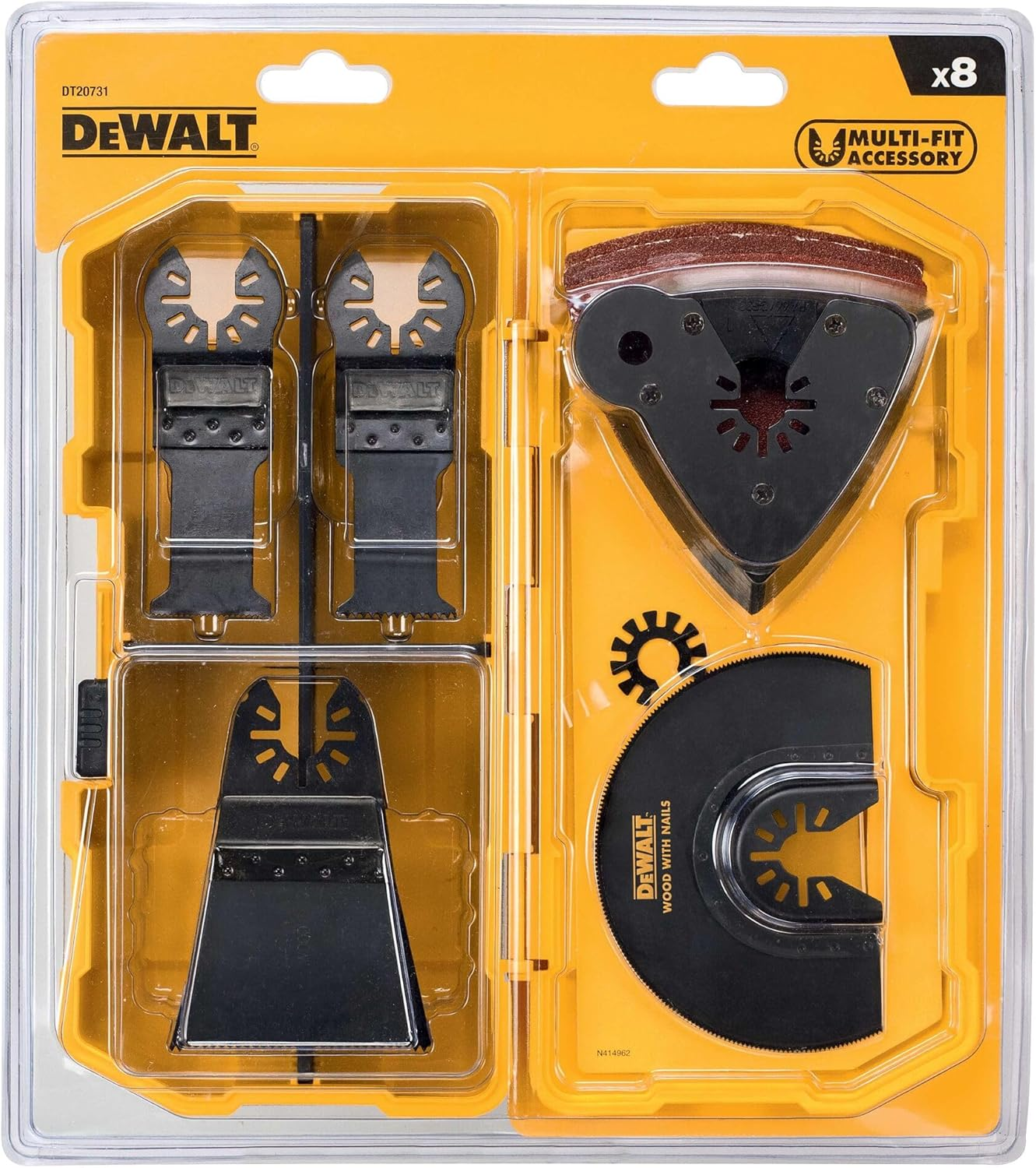 Dewalt DT20731-QZ Multi-Tool-Set (8 Piece) image number 5