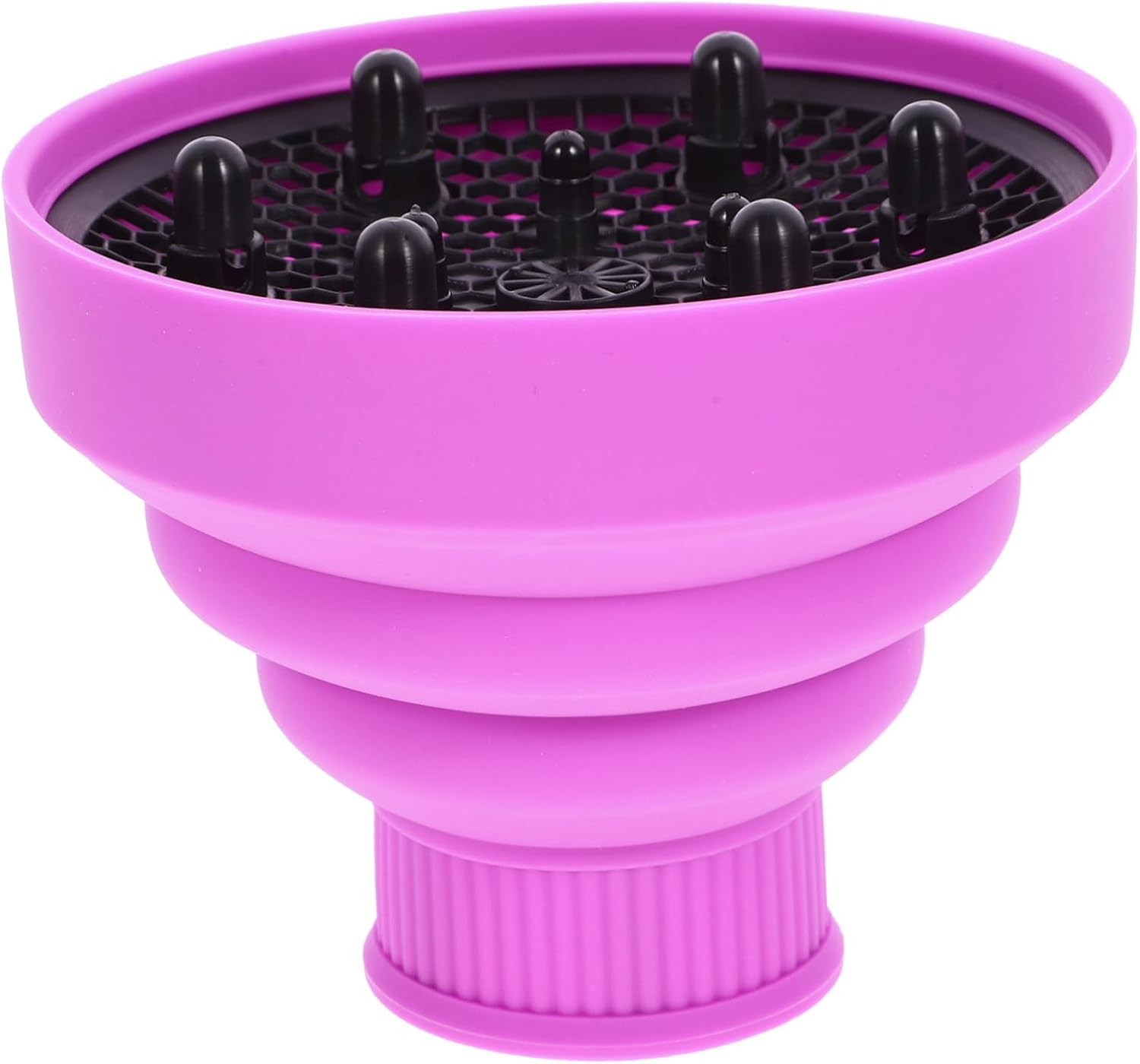 CANIGHT Hair Dryer Diffuser Attachment Collapsible Tool for Curly Hair Styling Lightweight and Portable Even Air Distribution for Natural Texture Easy to Use the Go image number 5