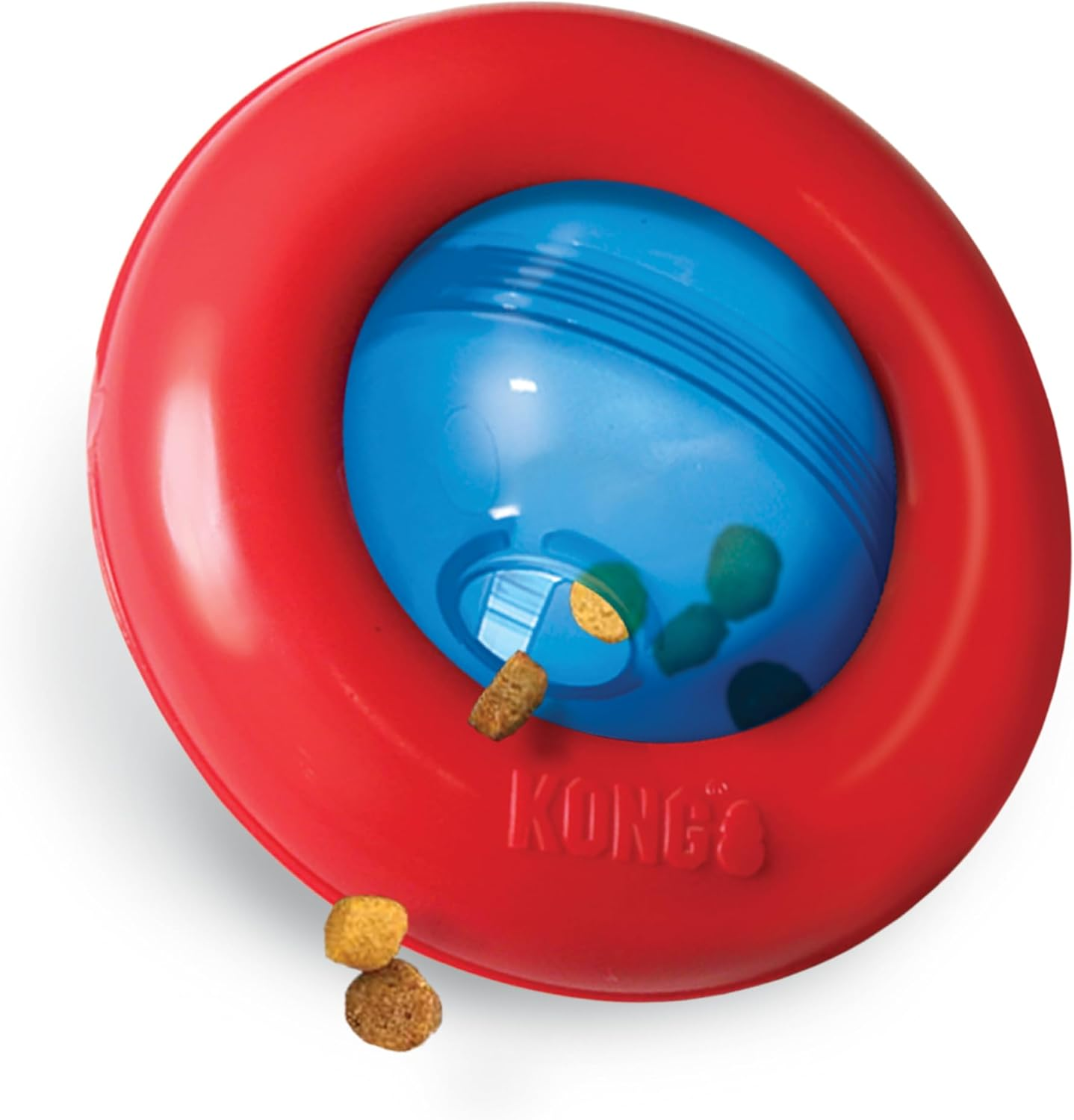 Kong Gyro Dog Toy, Small, Red/Blue