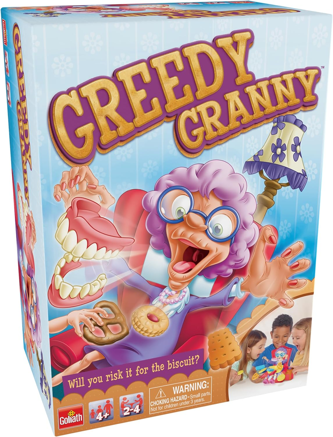 Goliath Greedy Granny Game - Take Treats without Waking Granny | Fun Family Game for Kids & Adults, No Batteries Needed, High-Quality Pieces | 2-4 Players, Ages 4+ image number 4