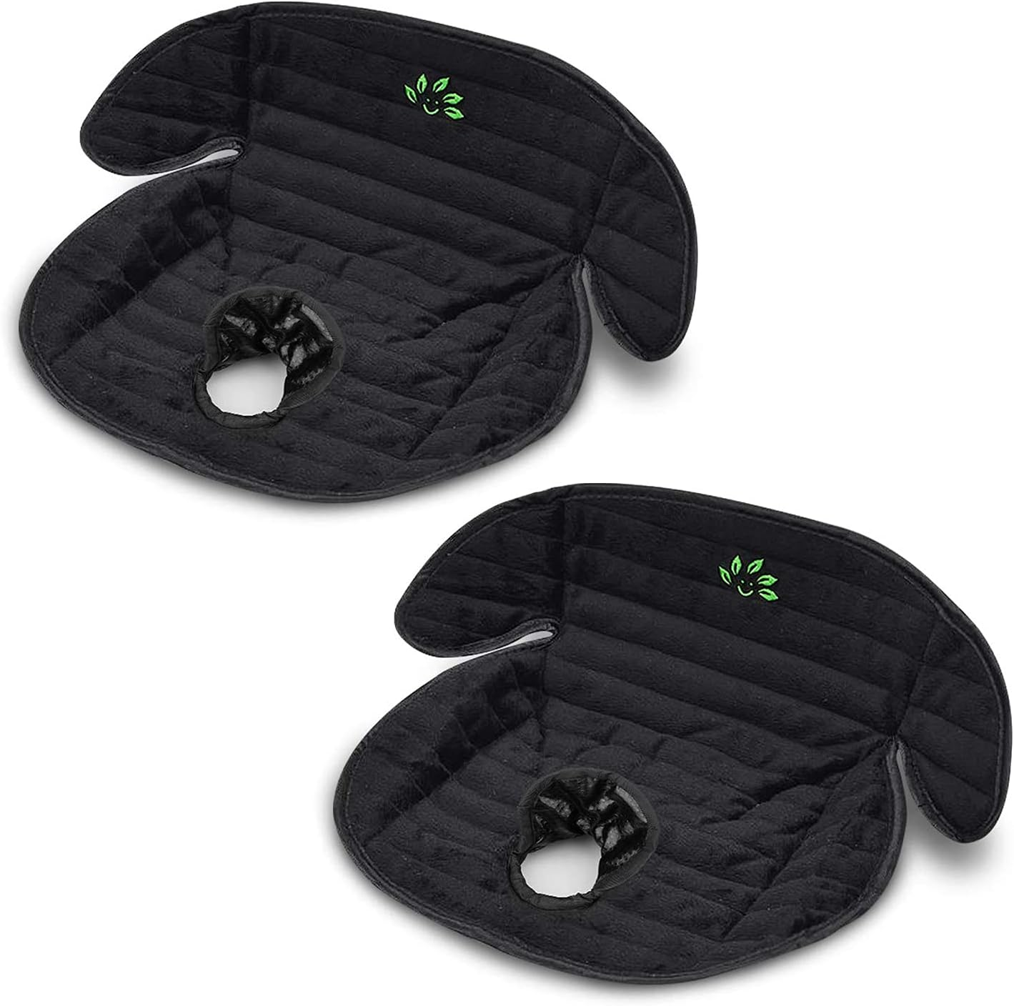 Piddle Pad Car Seat Protector, Bicyclestore Waterproof Liner Potty Training Pads Machine Washable Toddlers Car Seat Baby Infants Saver Cover Mat for Child Stroller, Dinner Chair (Black 2 Pack)
