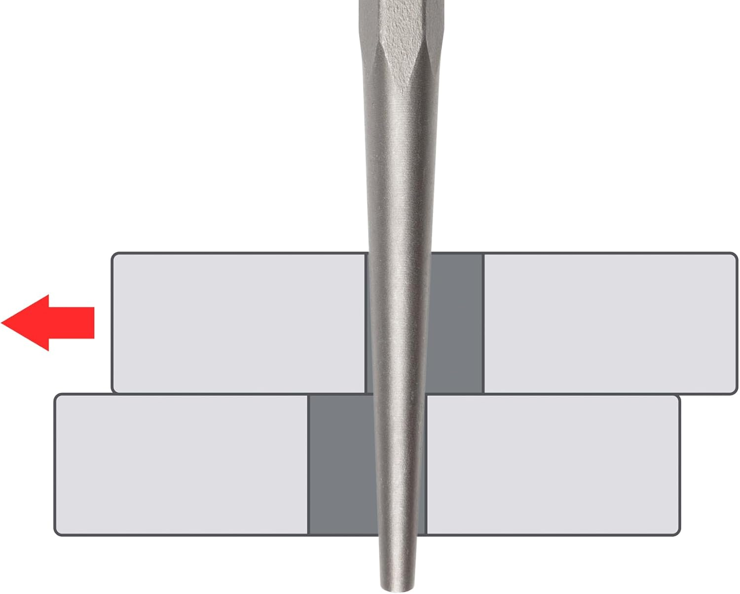 TEKTON 3/16 Inch Long Alignment Punch | 66275 | Made in USA image number 3
