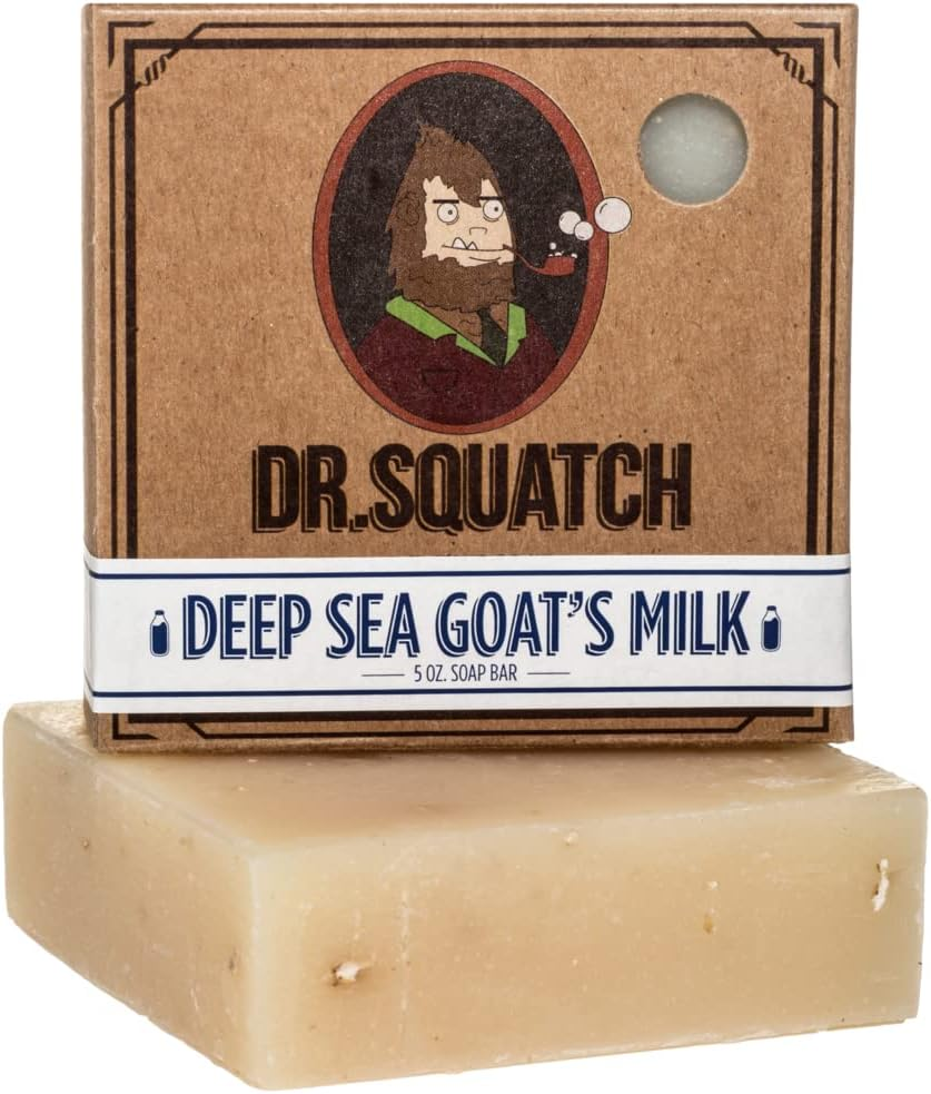 Dr. Squatch All Natural Bar Soap for Men with Zero Grit, Gold Moss image number 1
