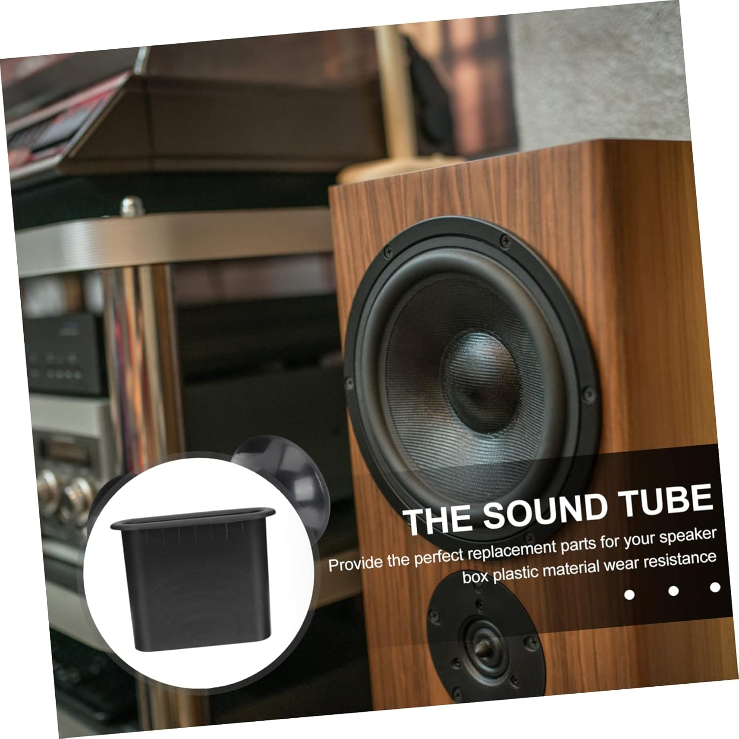 HOMSFOU 5Pcs Professional Speaker Port Tube Air Ports for Home Car Speakers Sound Tube image number 6