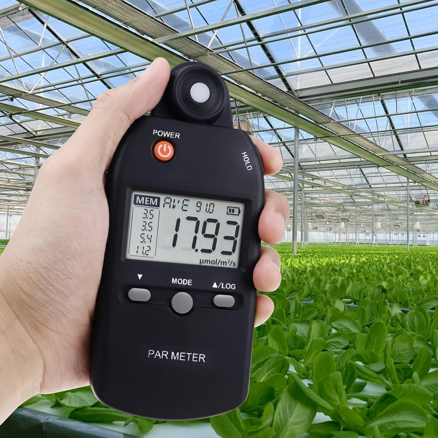 Advanced Quantum Sensor PAR Meter for Accurate Light Measurement Indoor and Outdoor Plant Photosynthetic Activity image number 3