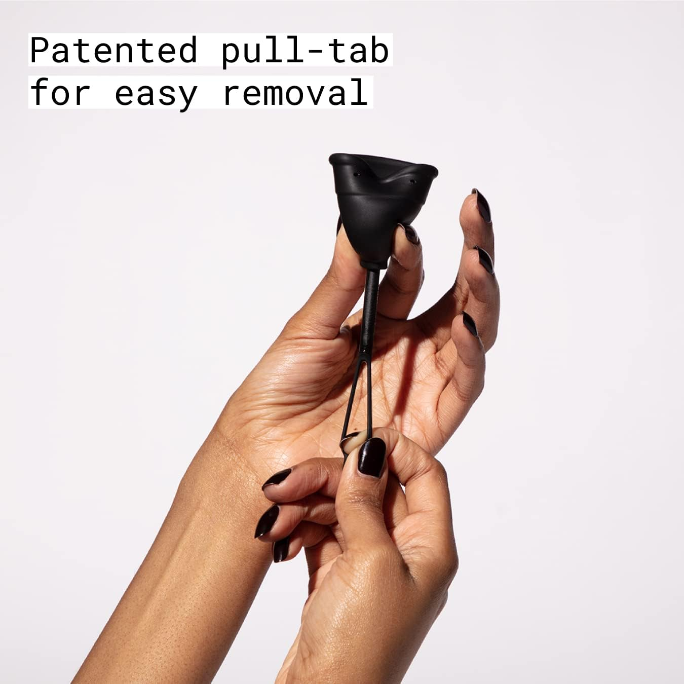 FLEX Menstrual Cup - Loved by All Body Types - Gift W/2 Discs - USA Made - Pull String Design - Soft - Stain Proof - Great for Beginners - Adjustable Stem for Custom Fit - 12 Hour Wear (Slim) image number 2