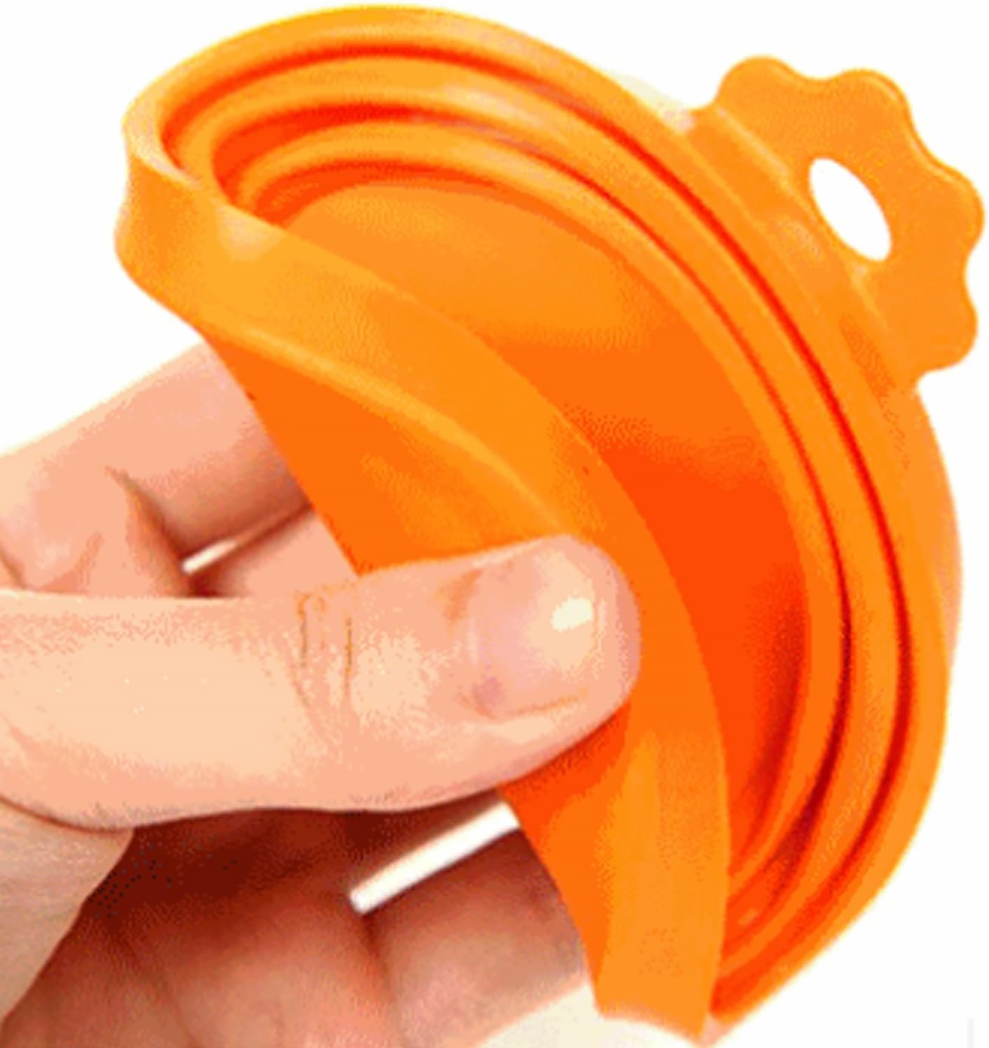 ANBOO 9-Piece Universal Silicone Lids Set of 6 Can Lids with 3 Spoons for Cats and Dog Food Cans Can Lid Cat Food Tin Fits Almost All Food Cans Dishwasher Safe image number 1