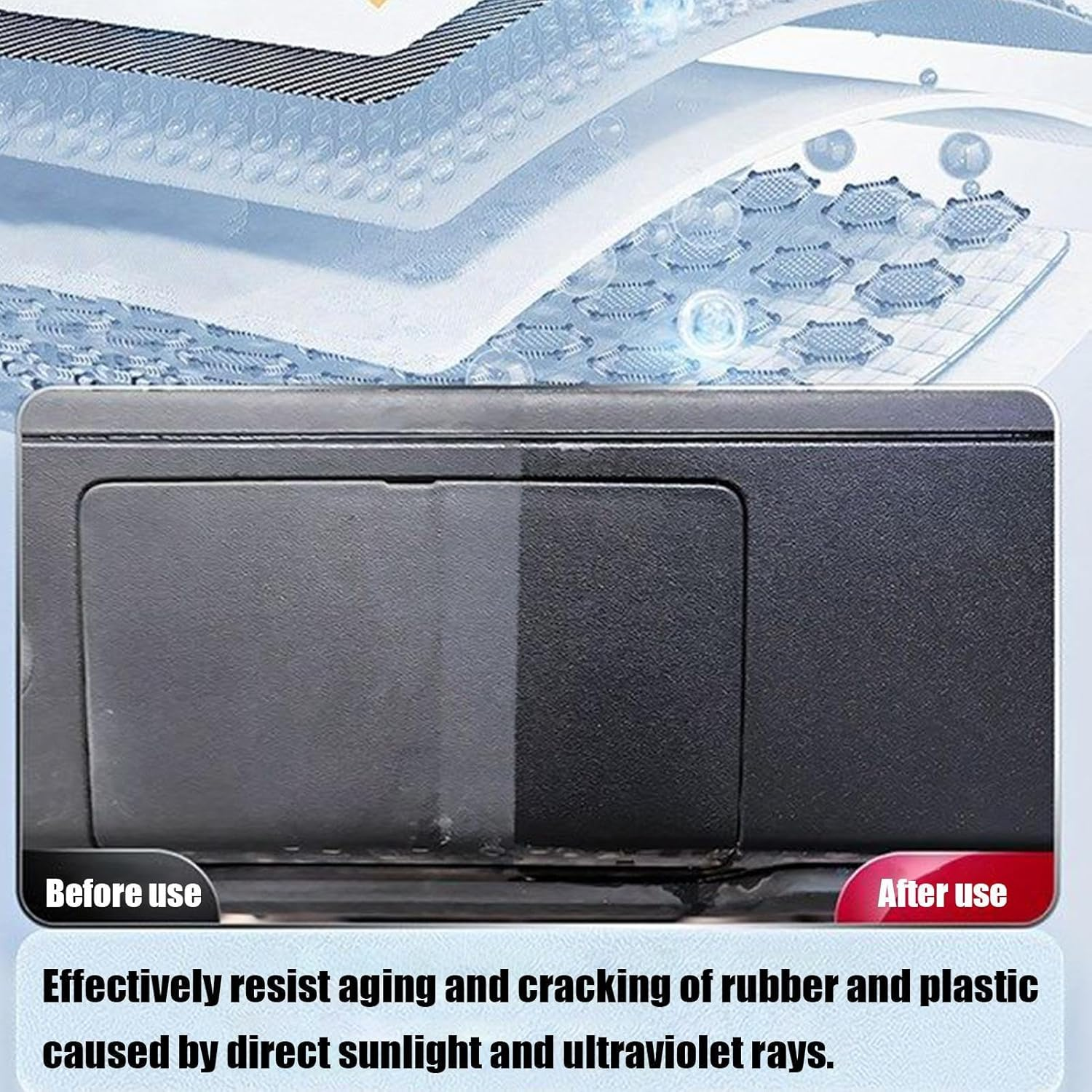 Car Interior Restore Cream - Automotive Leather Seat Repairing Cream,Multifunctional Car Cleaning Paste for Sedan Truck Vehicle Interior Vehicles image number 4