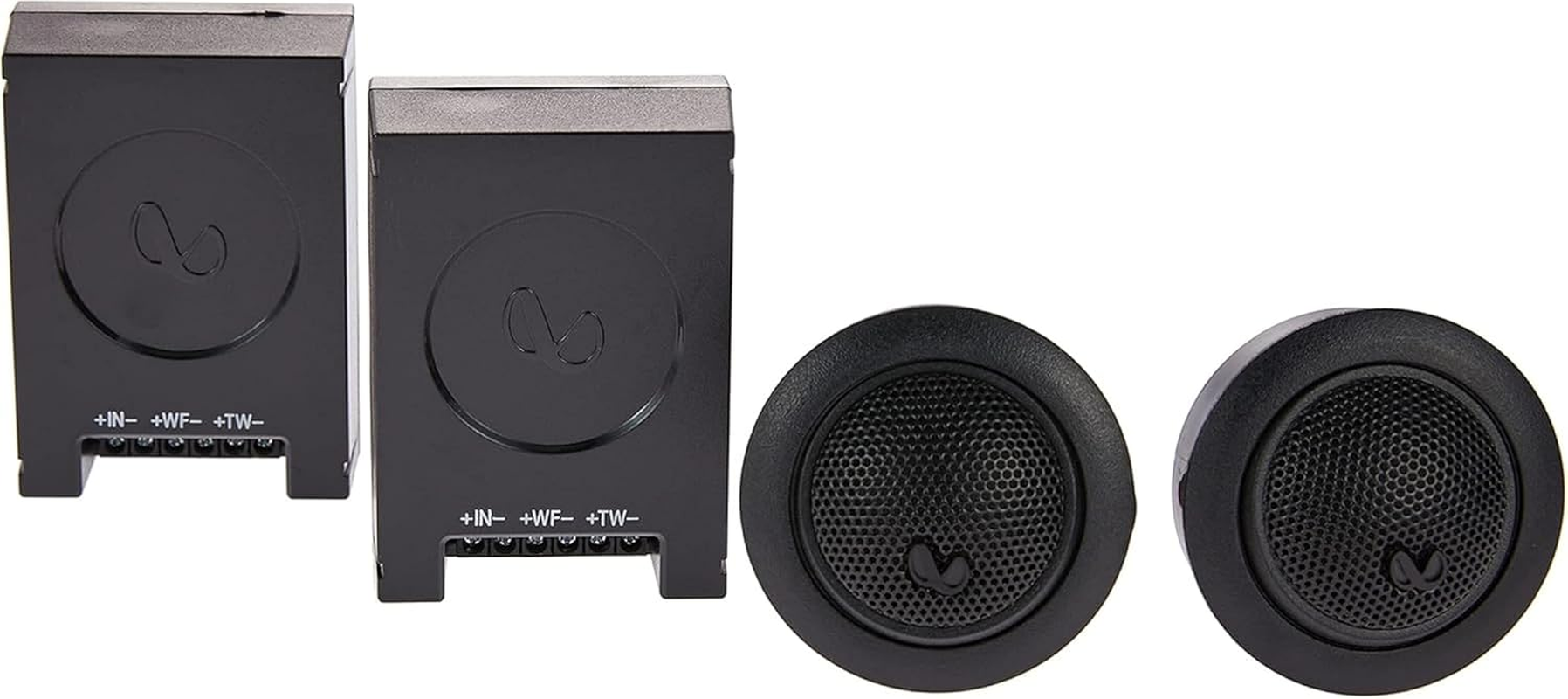Infinity Alpha 650C 2-Way 45W RMS Component Car Speakers, 6.5-Inches