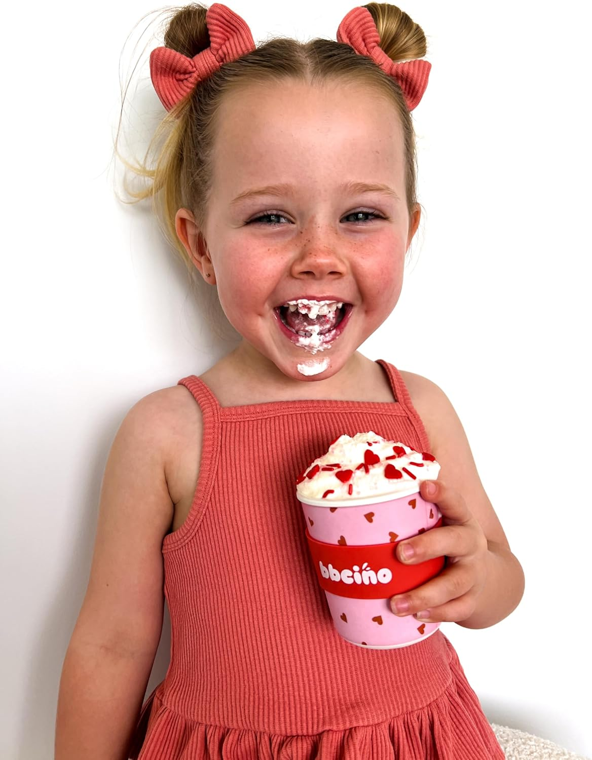 Bbcino 'Sweetheart' Reusable Babycino Cup image number 1