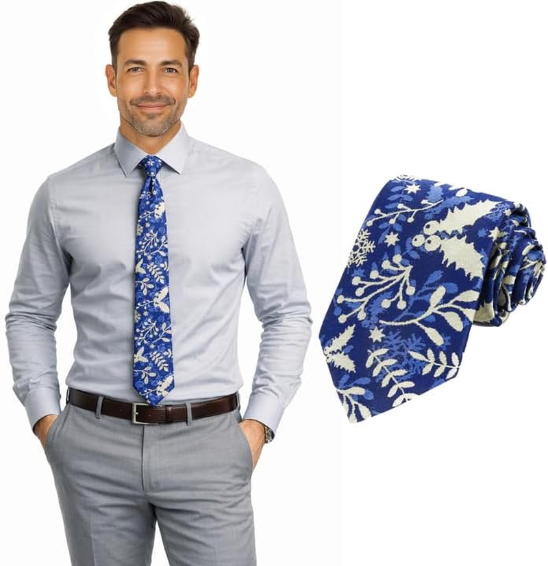 Holiday Christmas Ties for Men - Cool Mens Neckties - Many Colors to Choose From