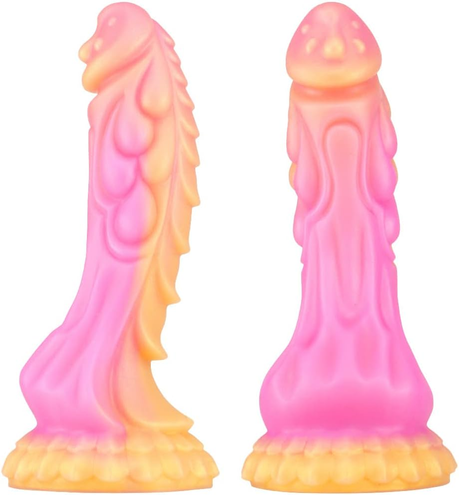 8.26 Inch Realistic Dildo for Beginners Lifelike Huge Silicone Dildo with Strong Suction Cup for Hands-Free Play, Soft Big Monster Dildo Adult Sex Toy for G-Spot Stimulator for Women Man and Couple image number 3