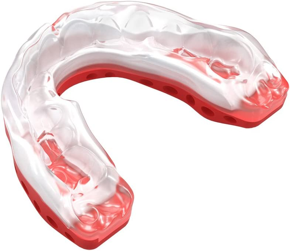 Under Armour Gameday Elite Mouth Guard for Football, Lacrosse, Basketball, Hockey, Boxing Etc. Sports Mouthguard. Includes Detachable Helmet Strap. Youth & Adult. Protectar Bucal image number 2