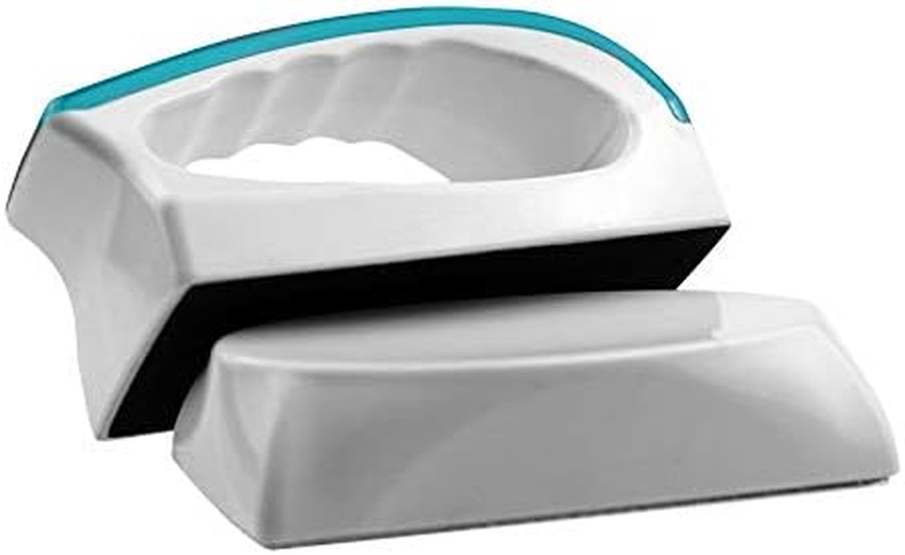 Aquarium Magnetic Scrubber Cleaner, Algae Scrapers Fish Tank Aquatic Algae Cleaning Tool Brush Magnet Scraper with Floating Design (Large) image number 2