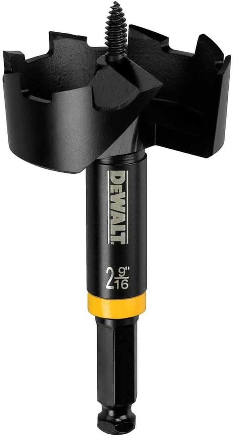 DEWALT DW1634 1-1/2-Inch Bit with 7/16-Inch Shank Selfeed Bit image number 1