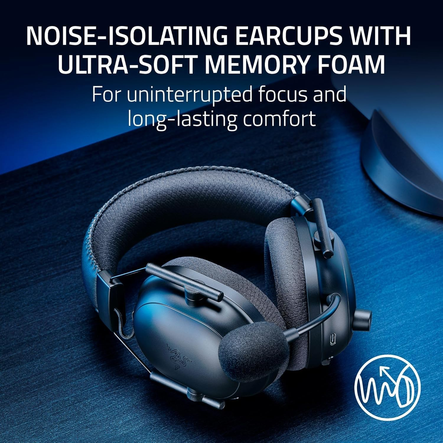 Razer Blackshark V2 Pro (Playstation) - Wireless Console E-Sports Headset for PS5 (Triforce 50Mm Driver, Hyperspeed Wireless, FPS Audio Profiles, Detachable Hyperclear Microphone) White image number 1