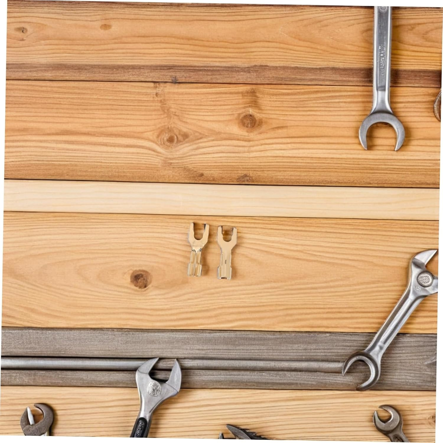 LALADEFIEE 2Pcs Hifi Plated Speaker Spade Connectors Audio Speaker Wire Y Fork Plugs for Home Theater Recording Studio Stable Signal Transmission Easy Secure Setup image number 6