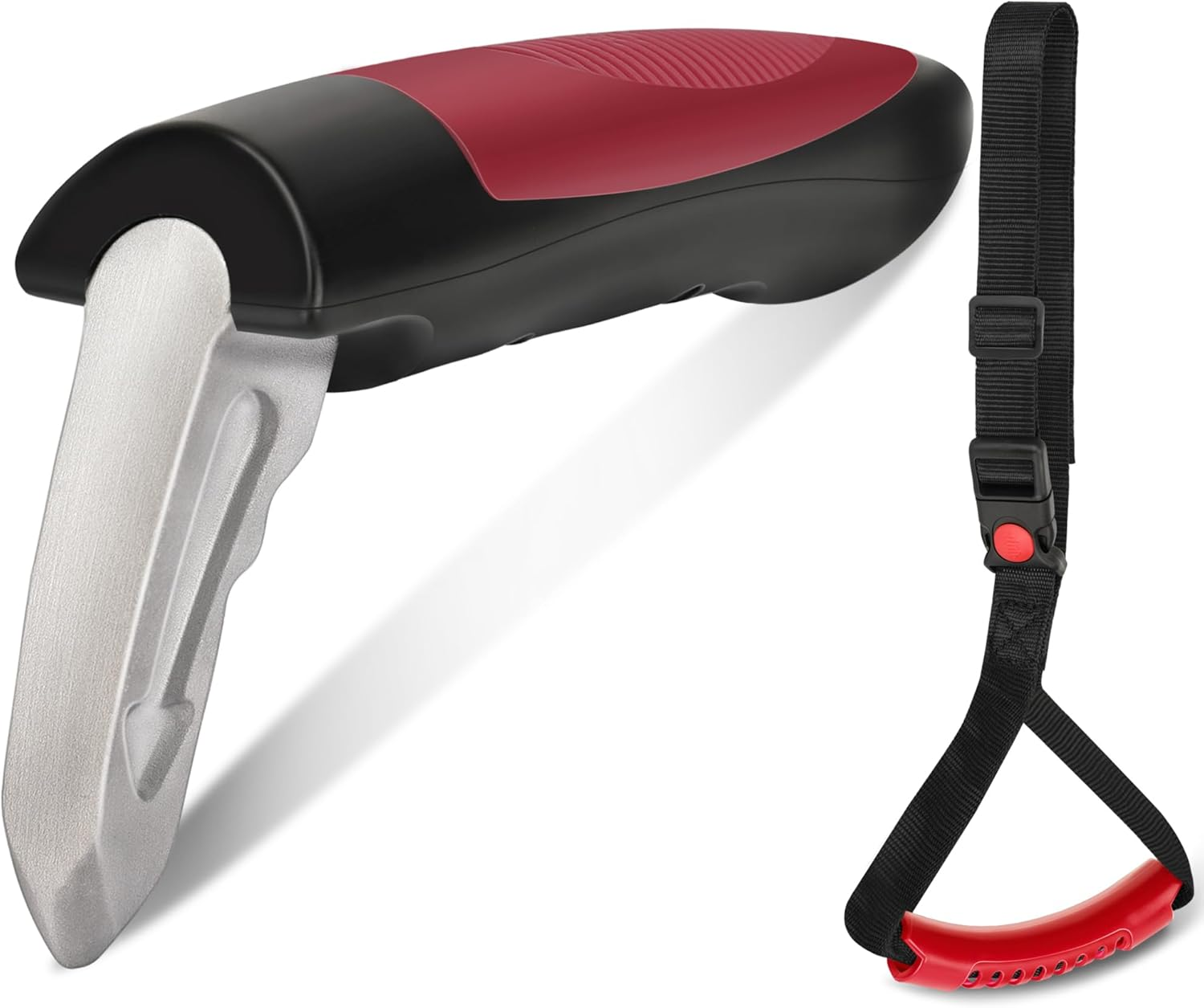 NINEMAX Car Door Grab Handle and Strap Tool Kit - Mobility Aid Auto Assist Grab Bar Vehicle Seat Transfer Handles Handicapped Accessories - Car Door Assist Handle for Elderly(Blue)