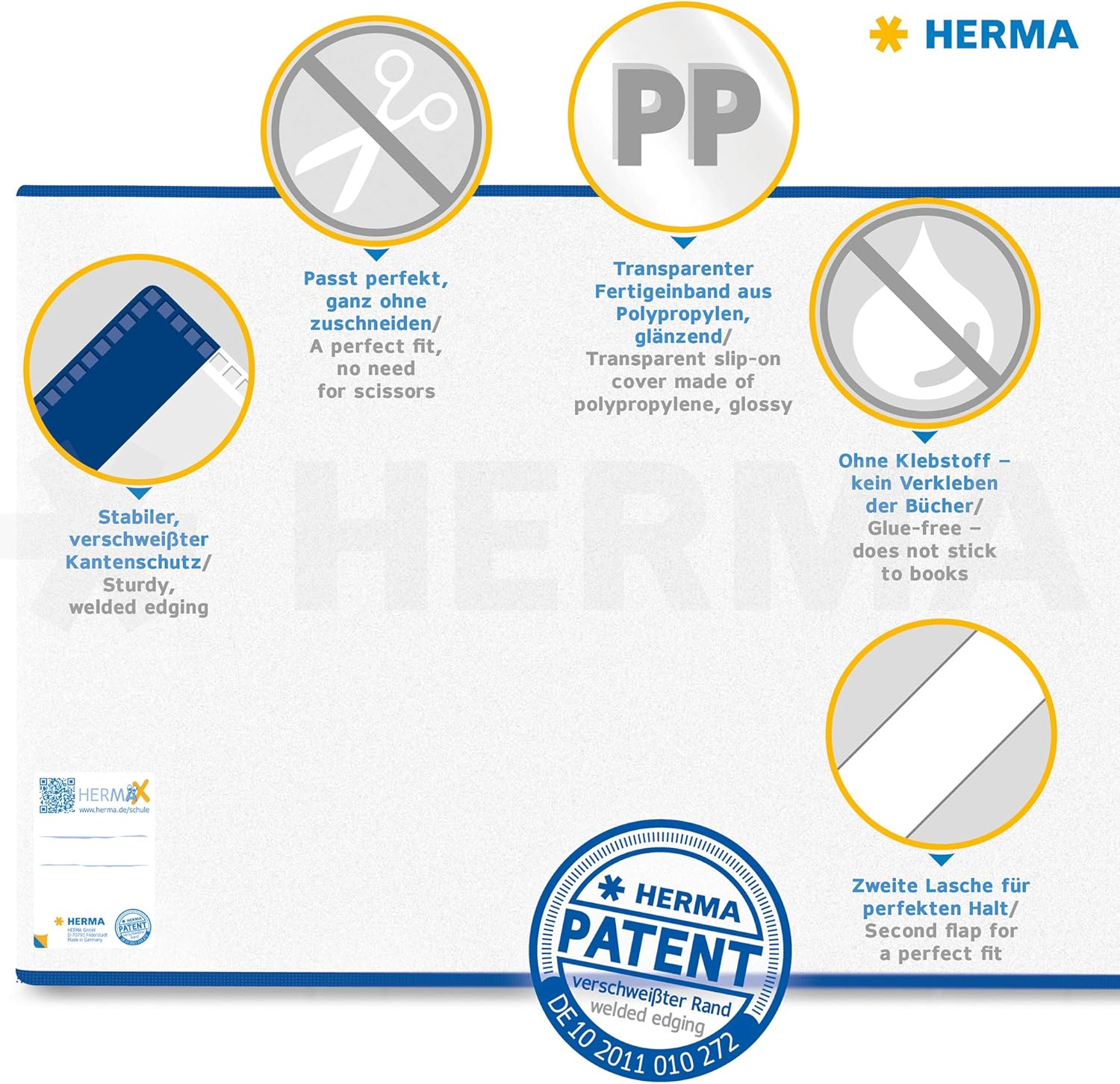 Herma-Buchschoner Nr.7230 (23 X 38 Cm) image number 1