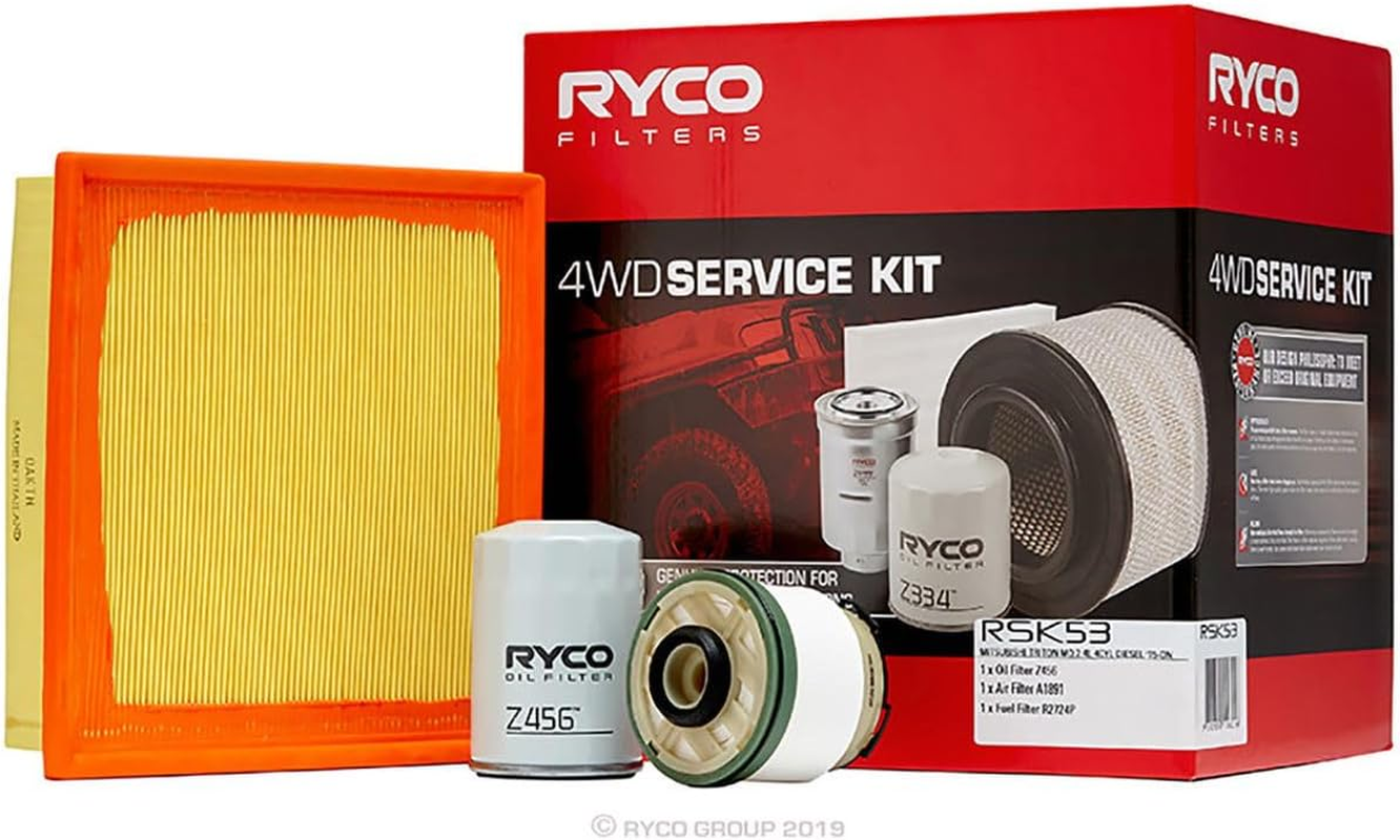 Ryco 4WD Filter Service Kit image number 1