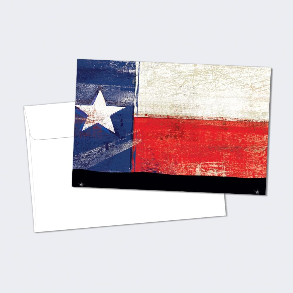 Tree-Free Greetings Econotes 12 Count Texas Flag All Occasion Notecard Set with Envelopes, 4 X 6 Inches (FS56284) image number 6