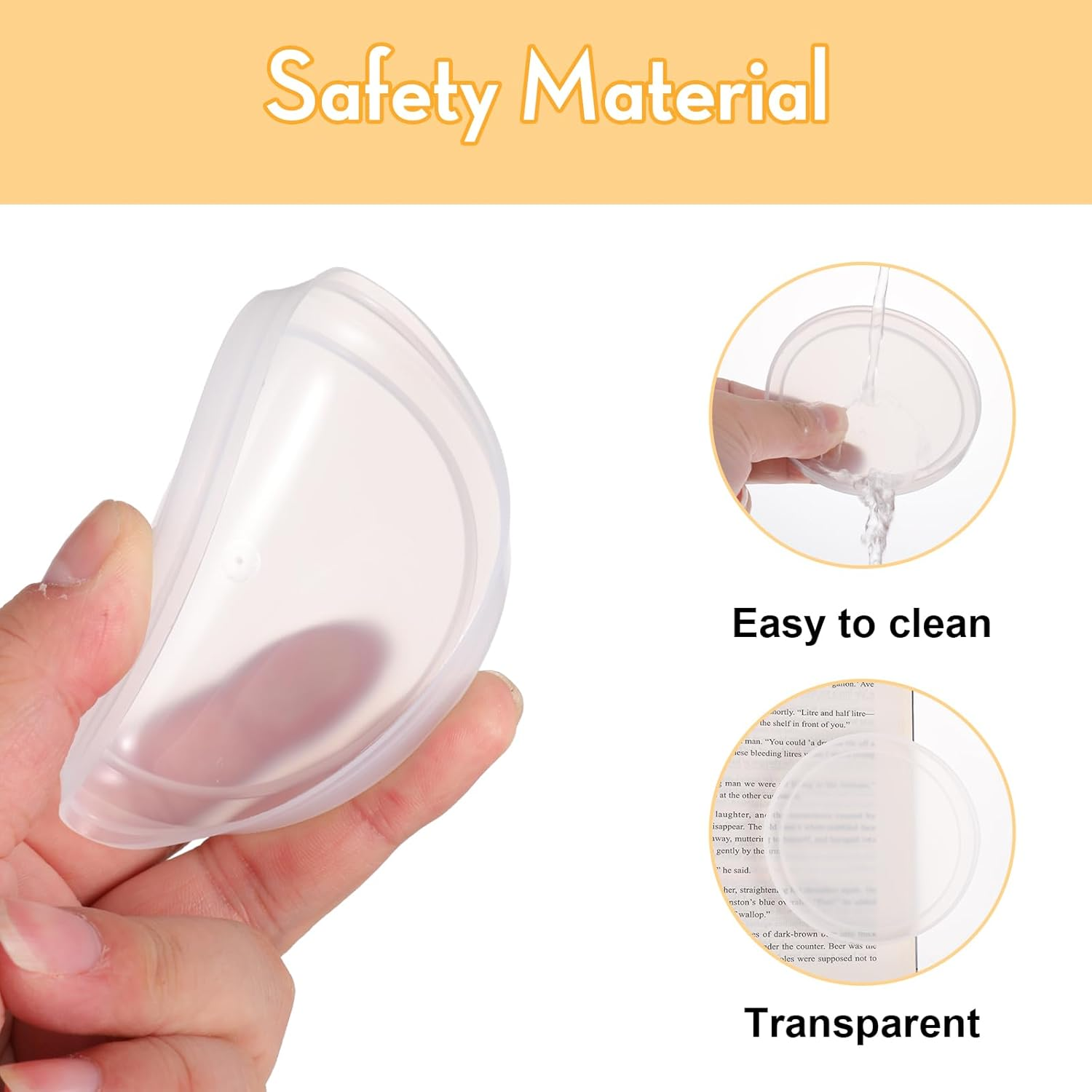 Pack of 12 Lids for Cans, Plastic Can Lids in 3 Different Sizes, Washable Can Closure for 400 G Cans / 800 G Cans, Transparent Can Lids, Cat Food, Dog Food image number 5