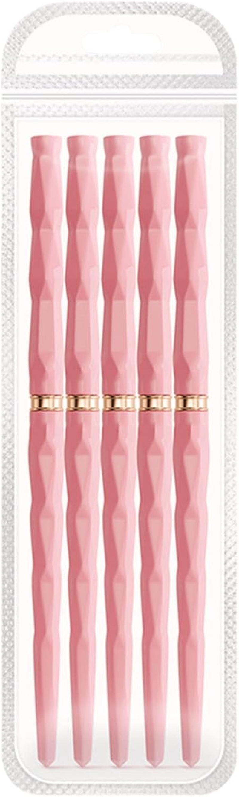 French Tip Brush | Nail Paint Brush Fine Tips | Sizes 7/9/11/15/25Mm, UV Gel Polish Painting Nail Design Tools for Long Lines, Thin Details, Fine Drawing