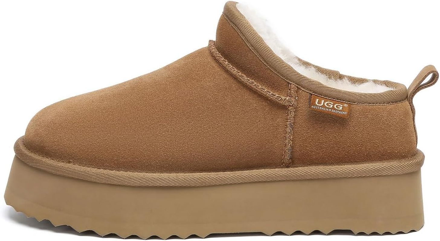 Ugg Australian Shepherd Nano Classic Platform | Cow Suede Upper - Women - UGG Boots image number 2