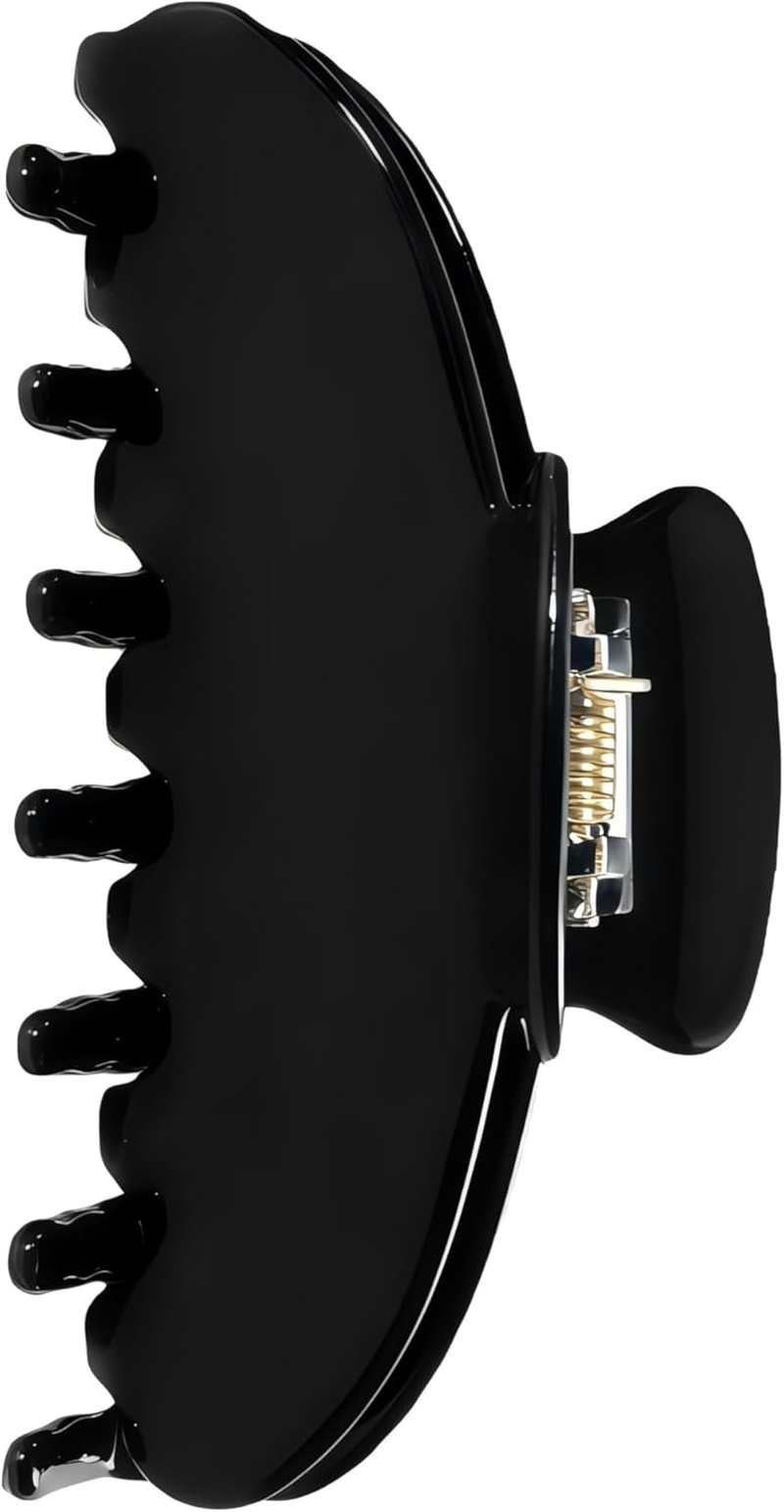 The Oideguiing Durable Acetate Hair Clips - 4-Inch Coffee Claw Clips for Fine and Thick Hair (Coffee)