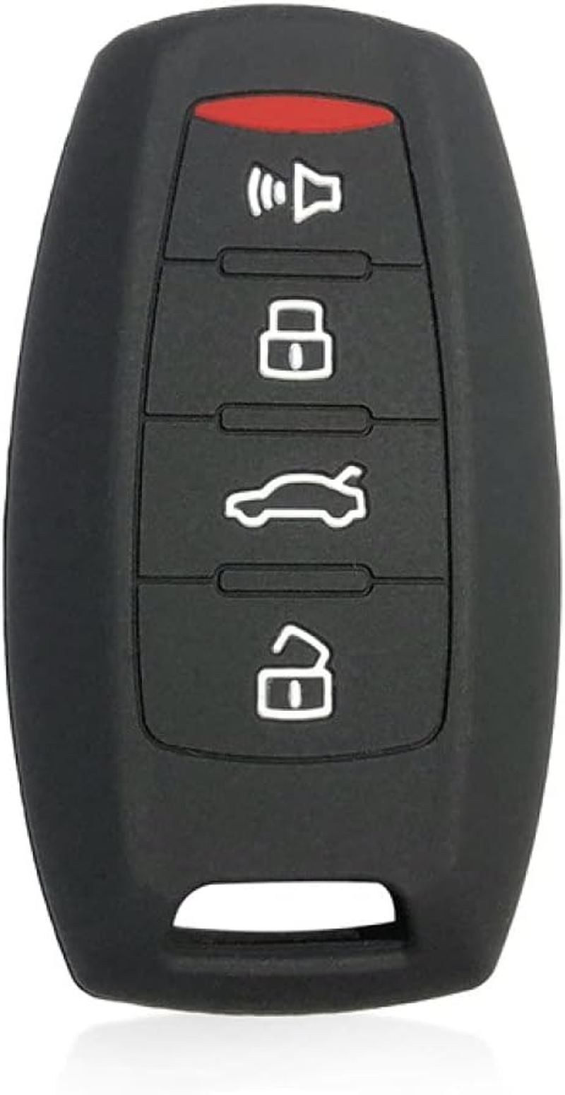 YJADHU Silicone Key Case Auto Car Accessories, Fit for HAVAL N6 F7X F7 Car Key Cover for HAVAL H2 H3 H5 H6 H7 H8 H9,Black