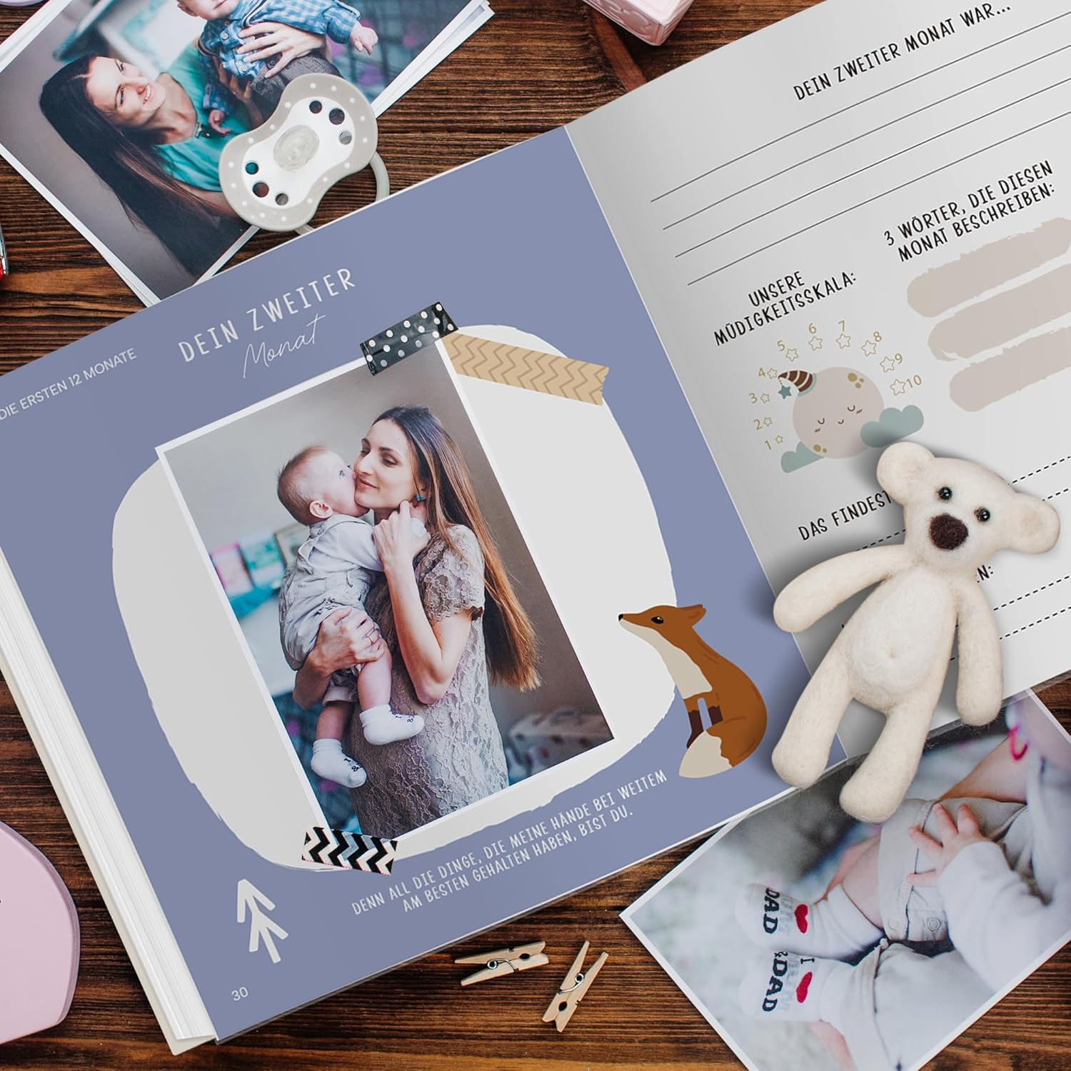 Zoo Theme Baby Album image number 3