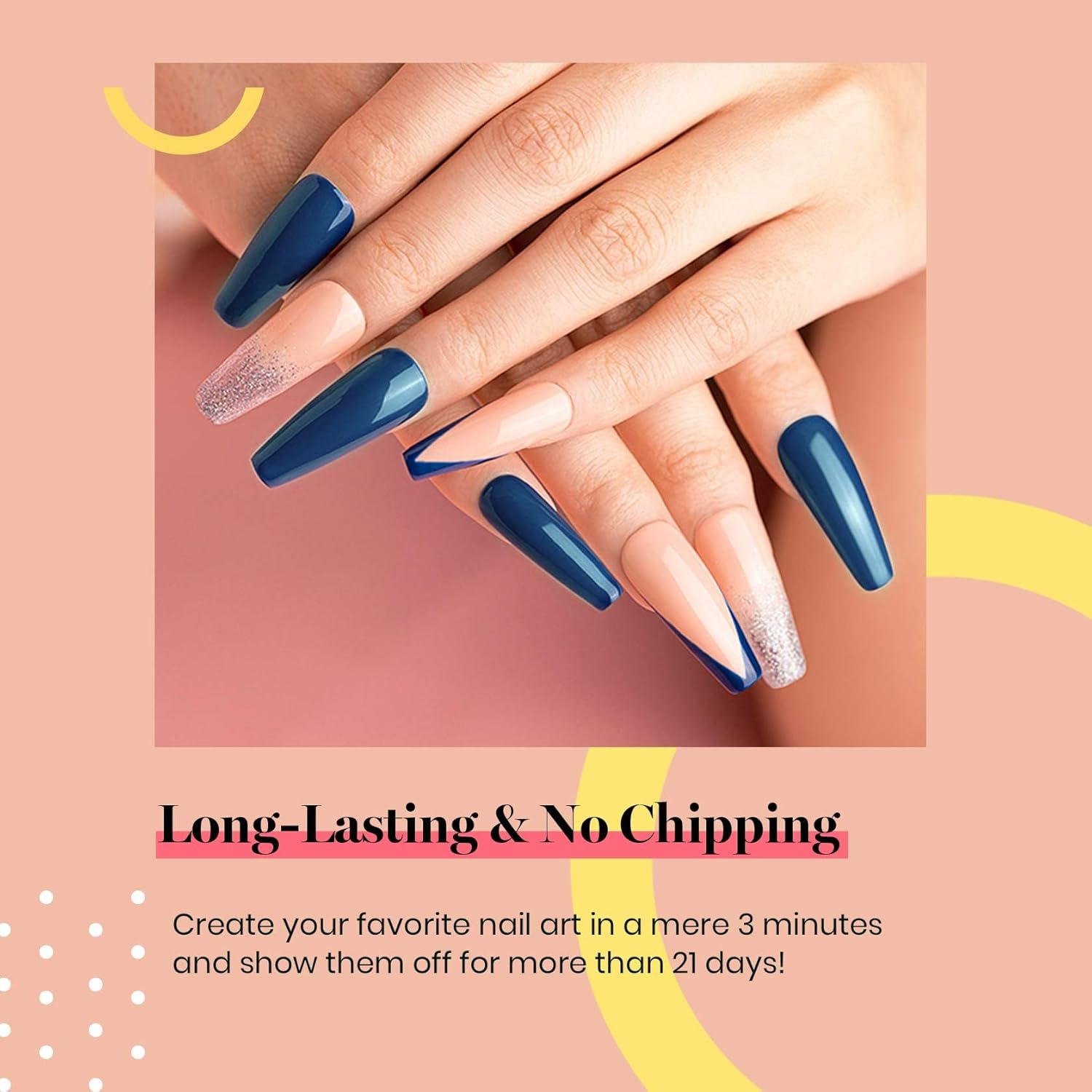 Beetles Gel Polish Gel Nail Polish, 1Pcs 15Ml Aegean Dark Navy Blue Gel Polish Dark Teal Gel Polish Jewel Tone Nail Polish, Nail Art Manicure Salon DIY Decoration at Home Soak off Uv Nail Lamp Cured